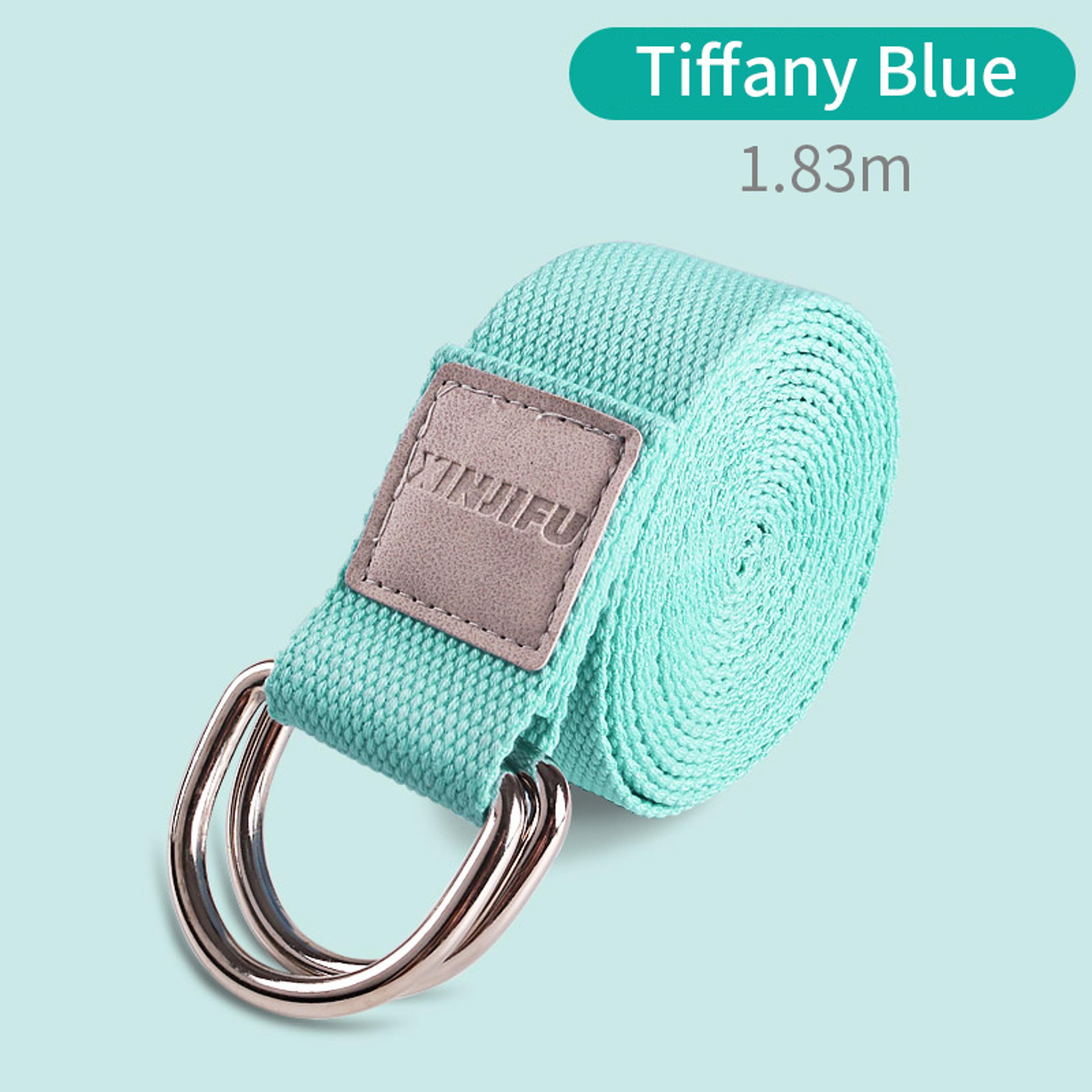 Adjustable Yoga Strap Stretching Band With D Ring Buckle For Yoga Pilates Fitness 8