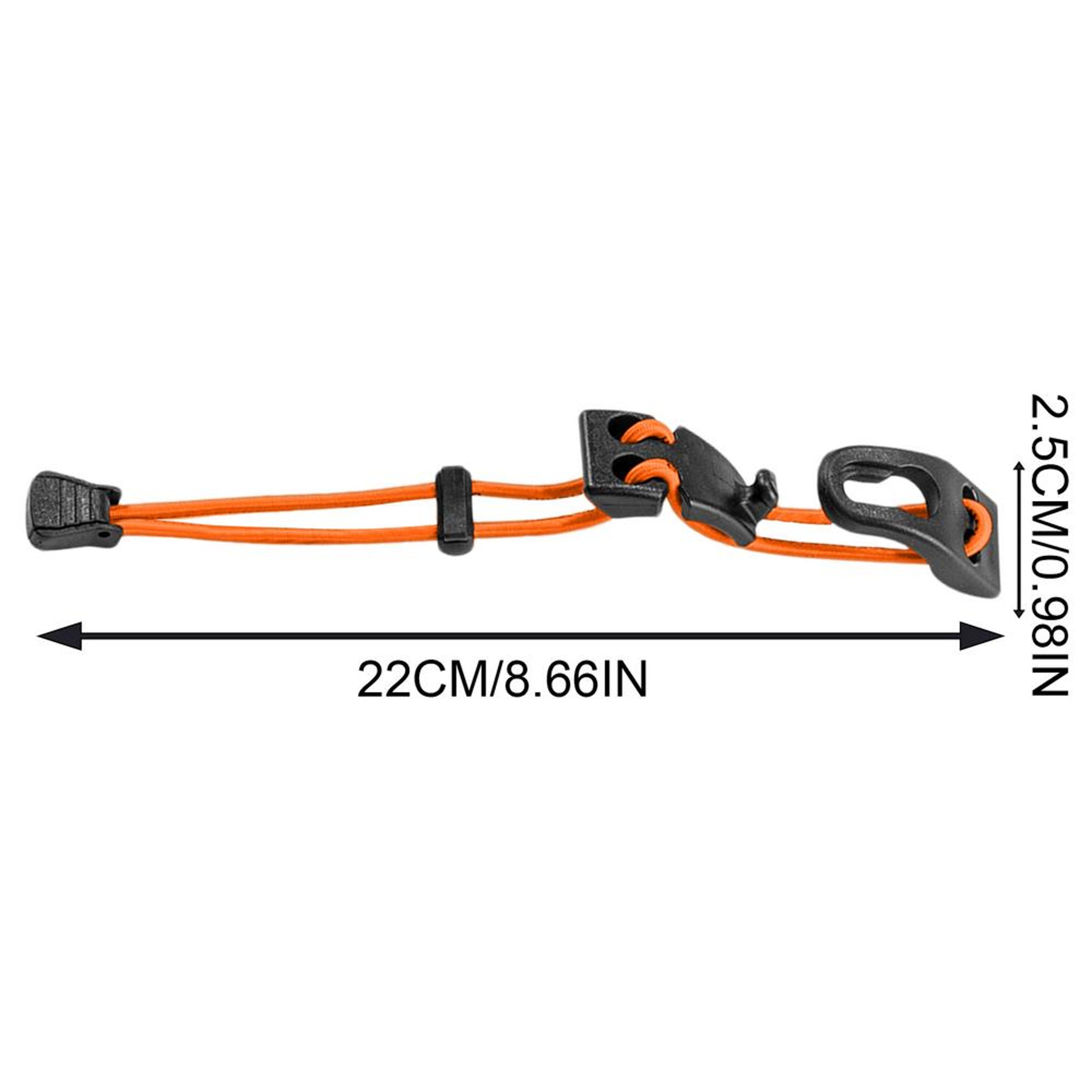 Adjustable Bag Expansion Strap With Quick Release Buckle Camping Gear Clip 6