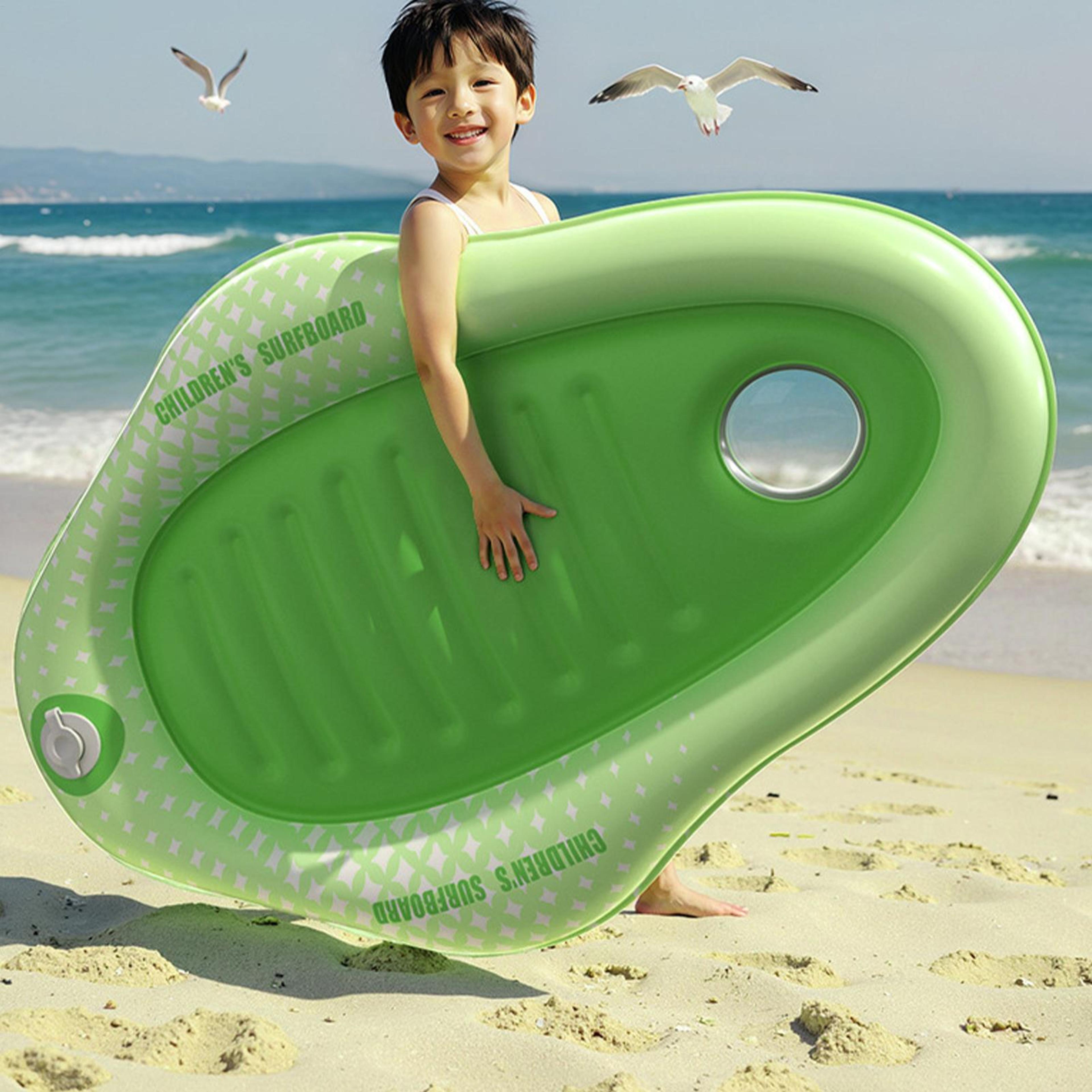Inflatable Pool Float Board With Handle For Kids Beach Games Summer Water Fun 1