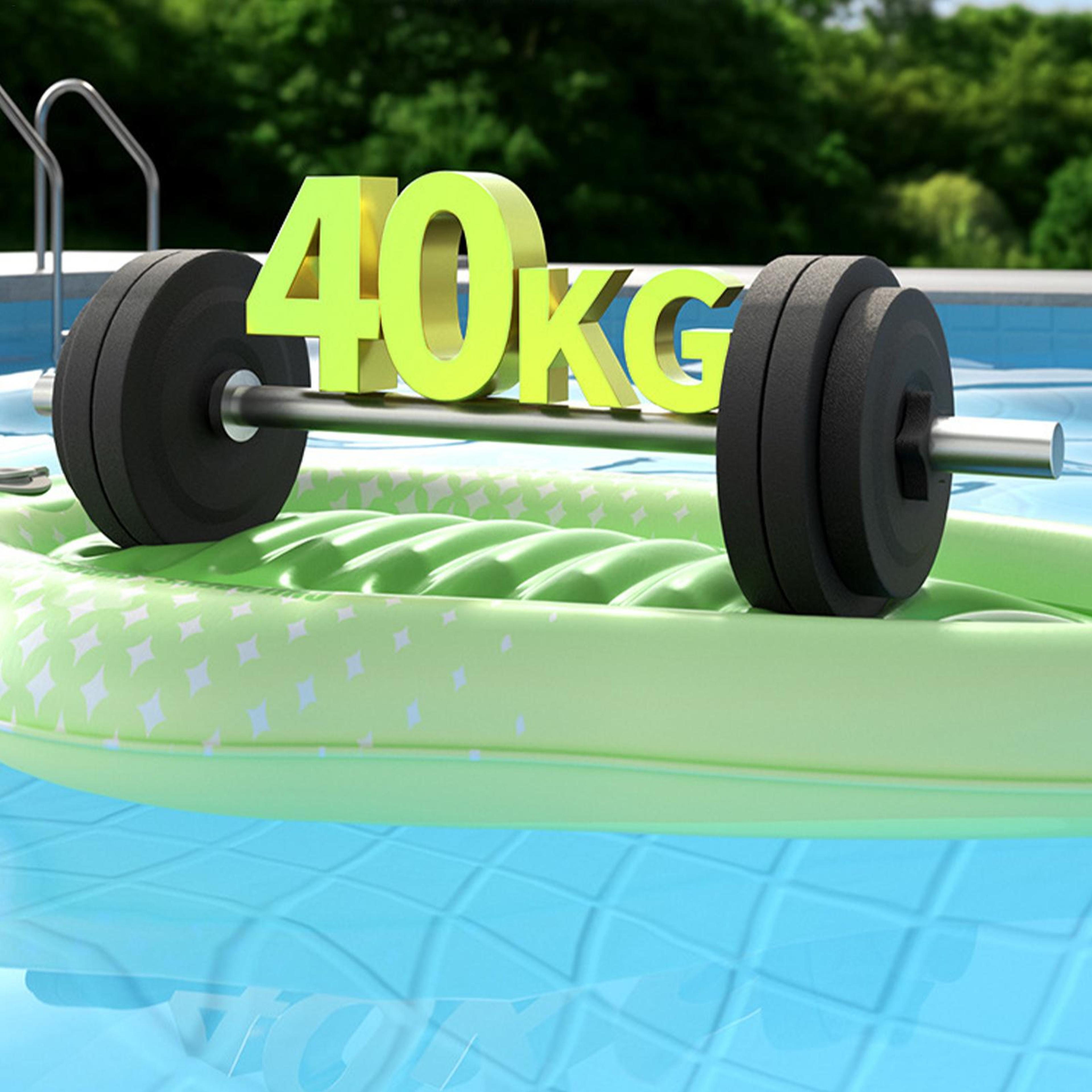 Inflatable Pool Float Board With Handle For Kids Beach Games Summer Water Fun 2
