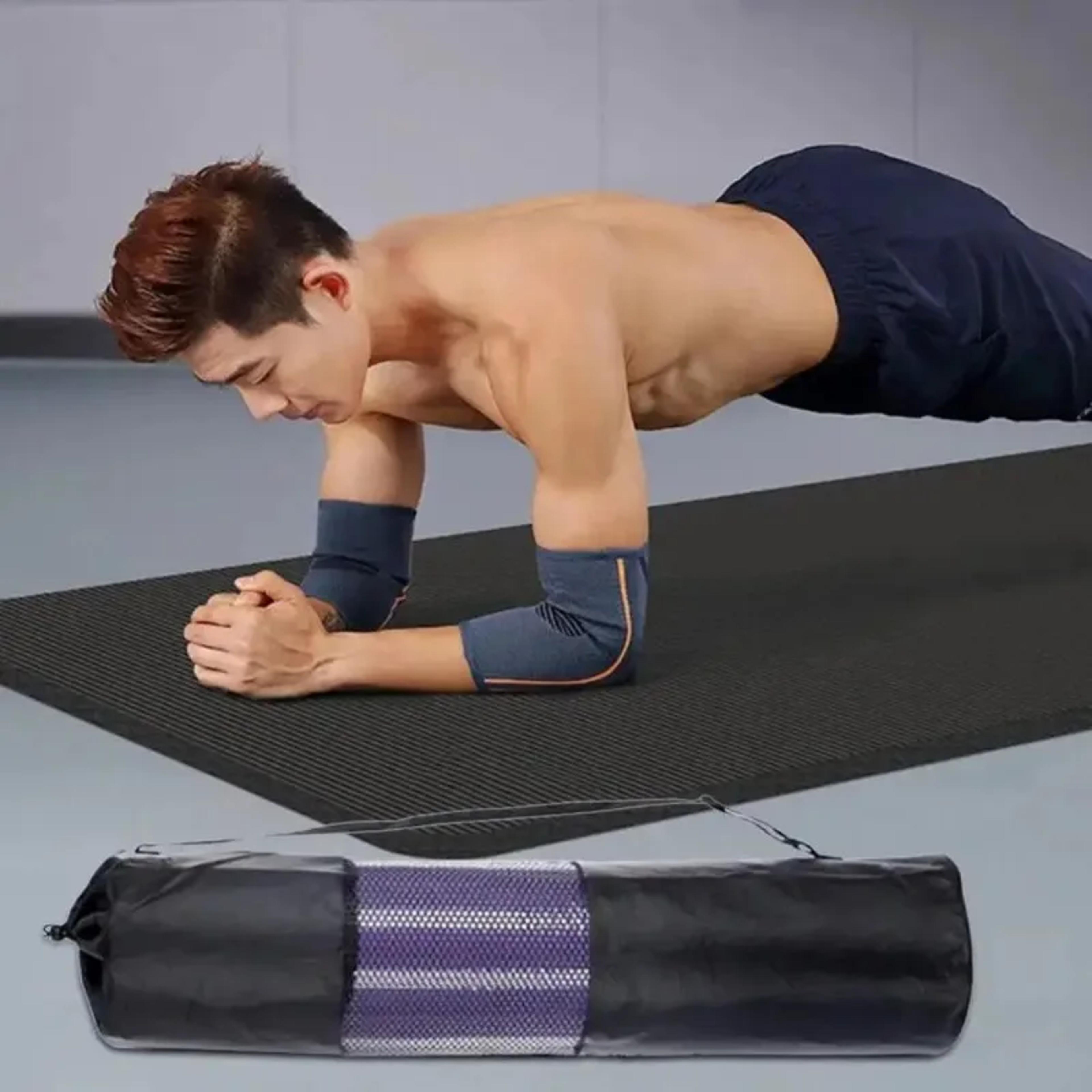 Eco Friendly Yoga Mat Bag With Adjustable Carry Sling For Gym And Home Workouts 1