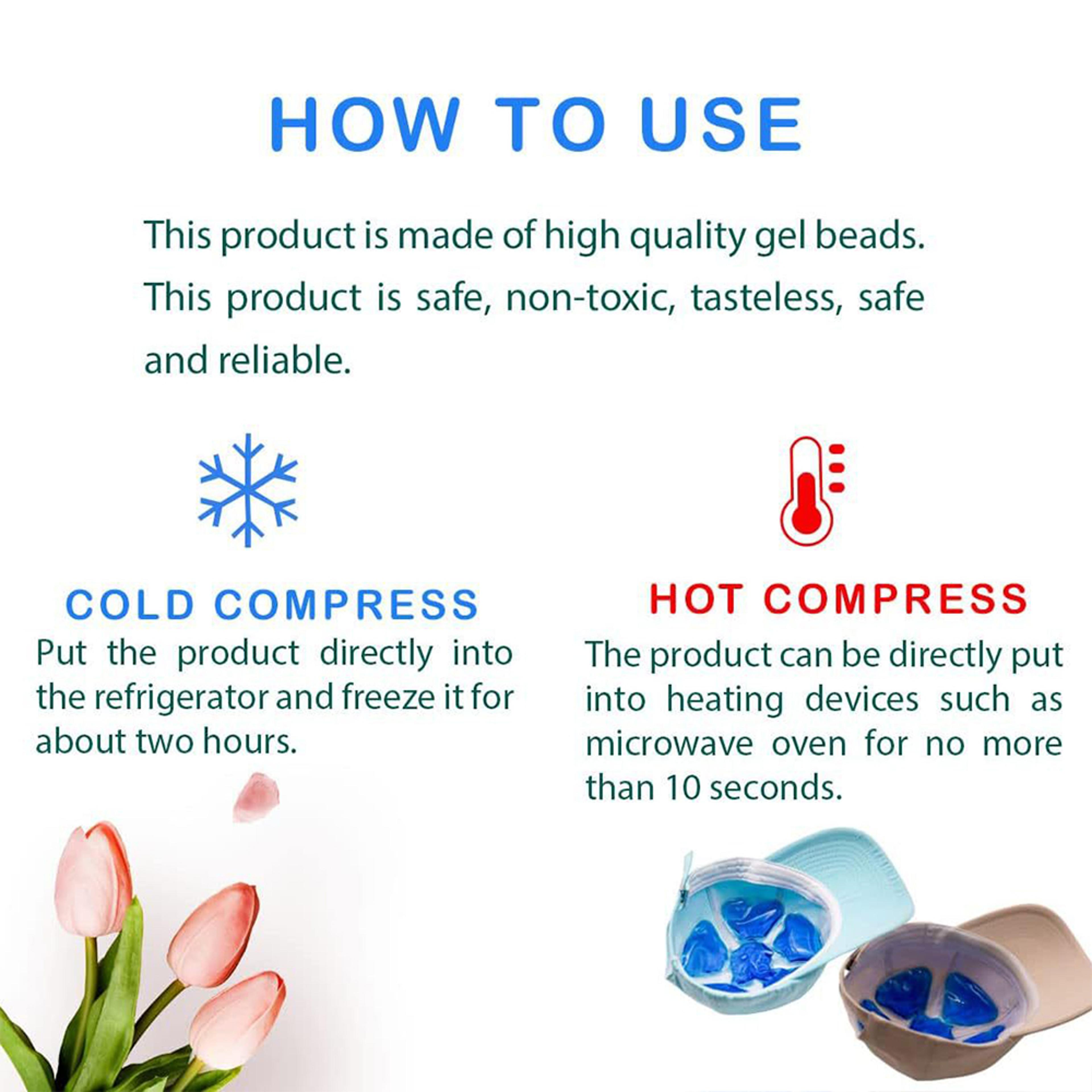 Adjustable Helmet Cooling Pad Reusable Gel Ice Pack For Outdoor Sports 5