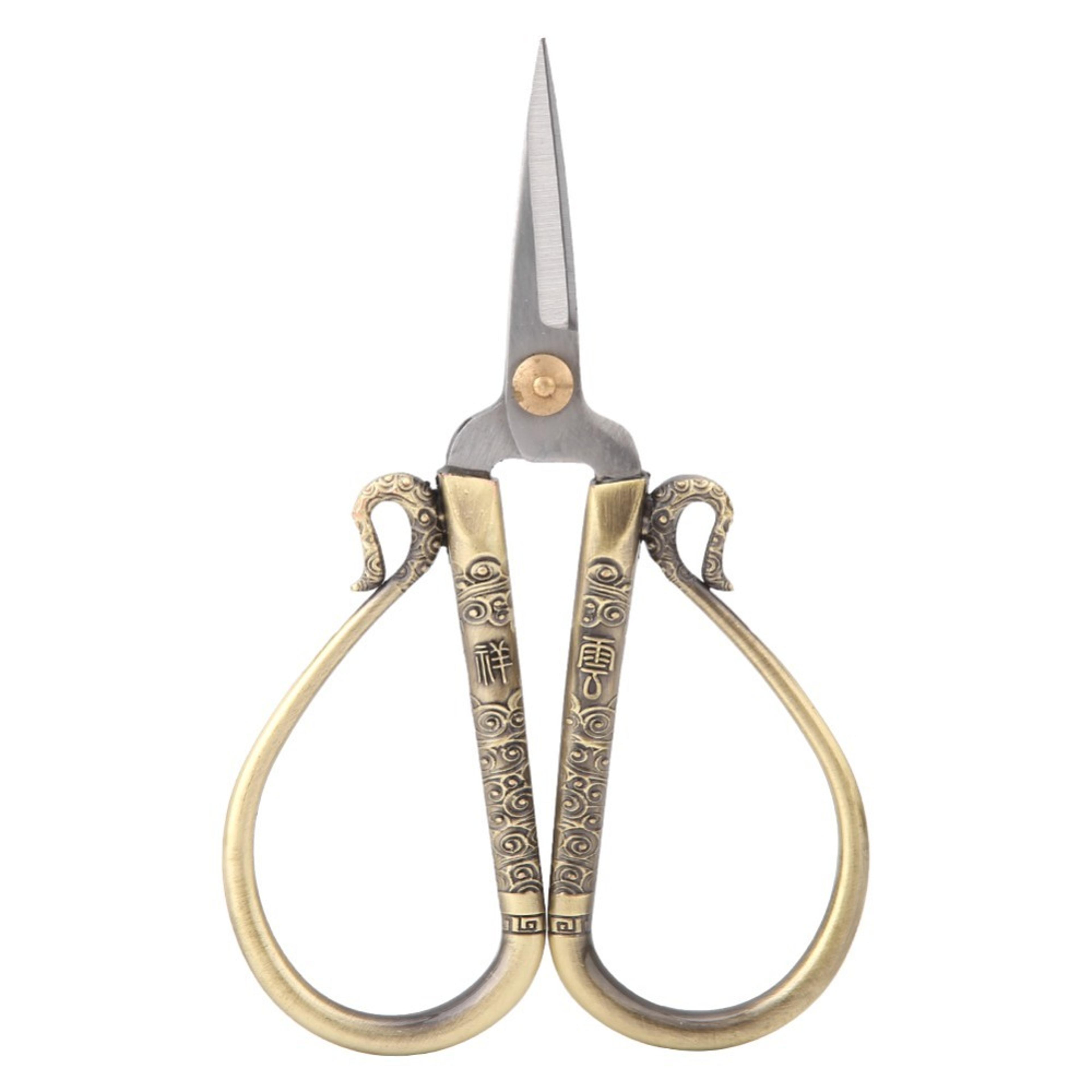 Vintage Stainless Steel Embroidery Scissors Sharp Cross Stitch Sewing Shears 9