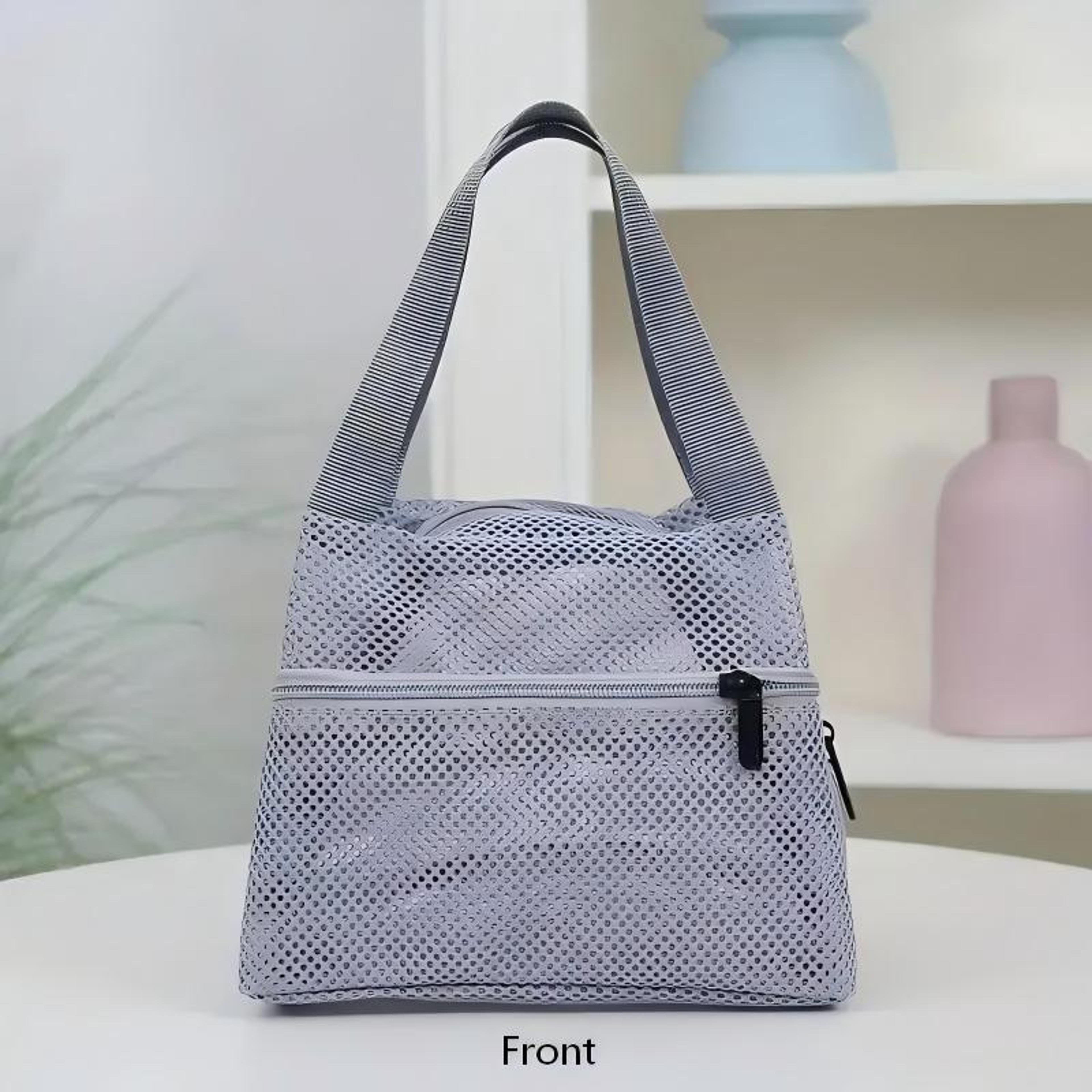 Quick Dry Mesh Beach And Travel Toiletry Bag 1