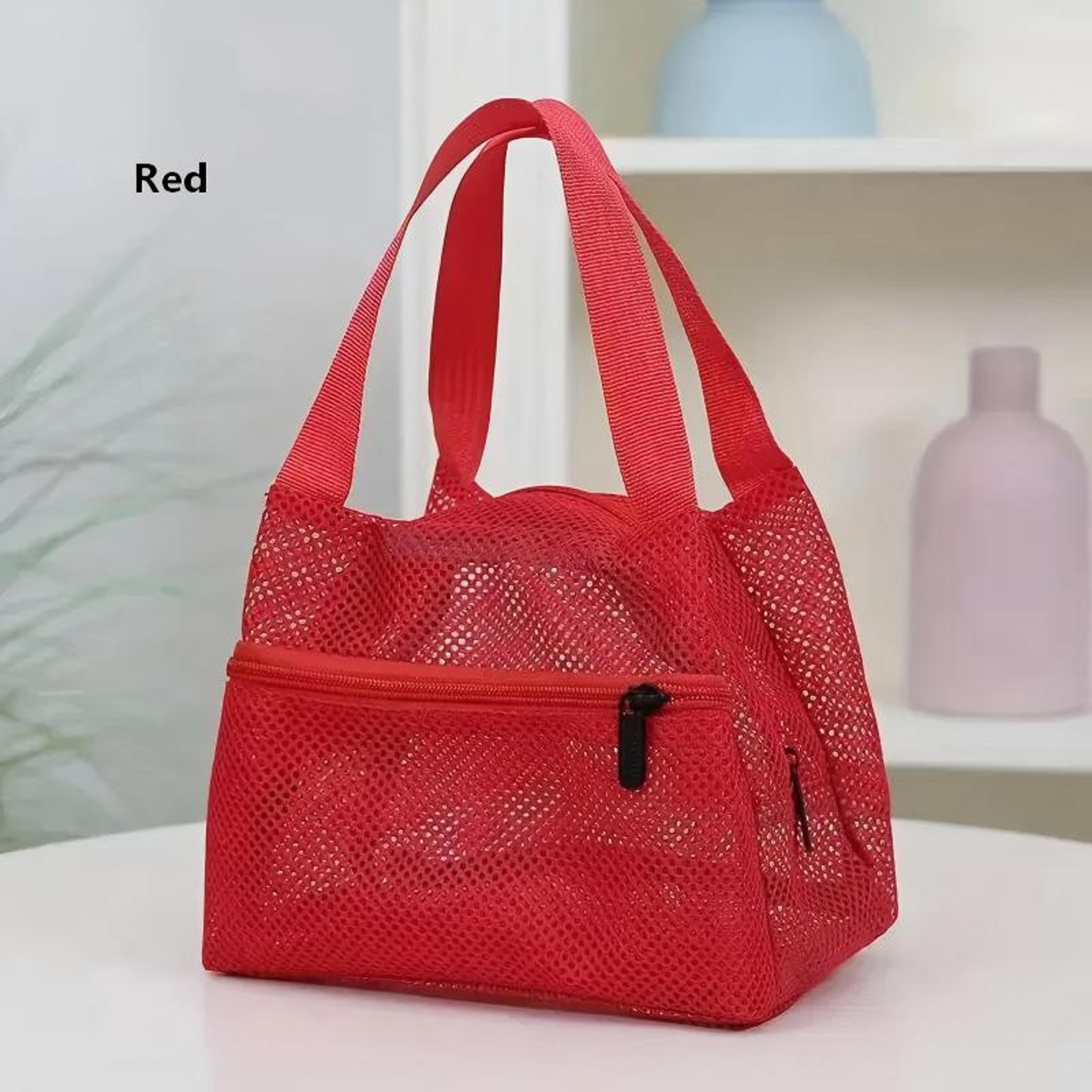 Quick Dry Mesh Beach And Travel Toiletry Bag 3