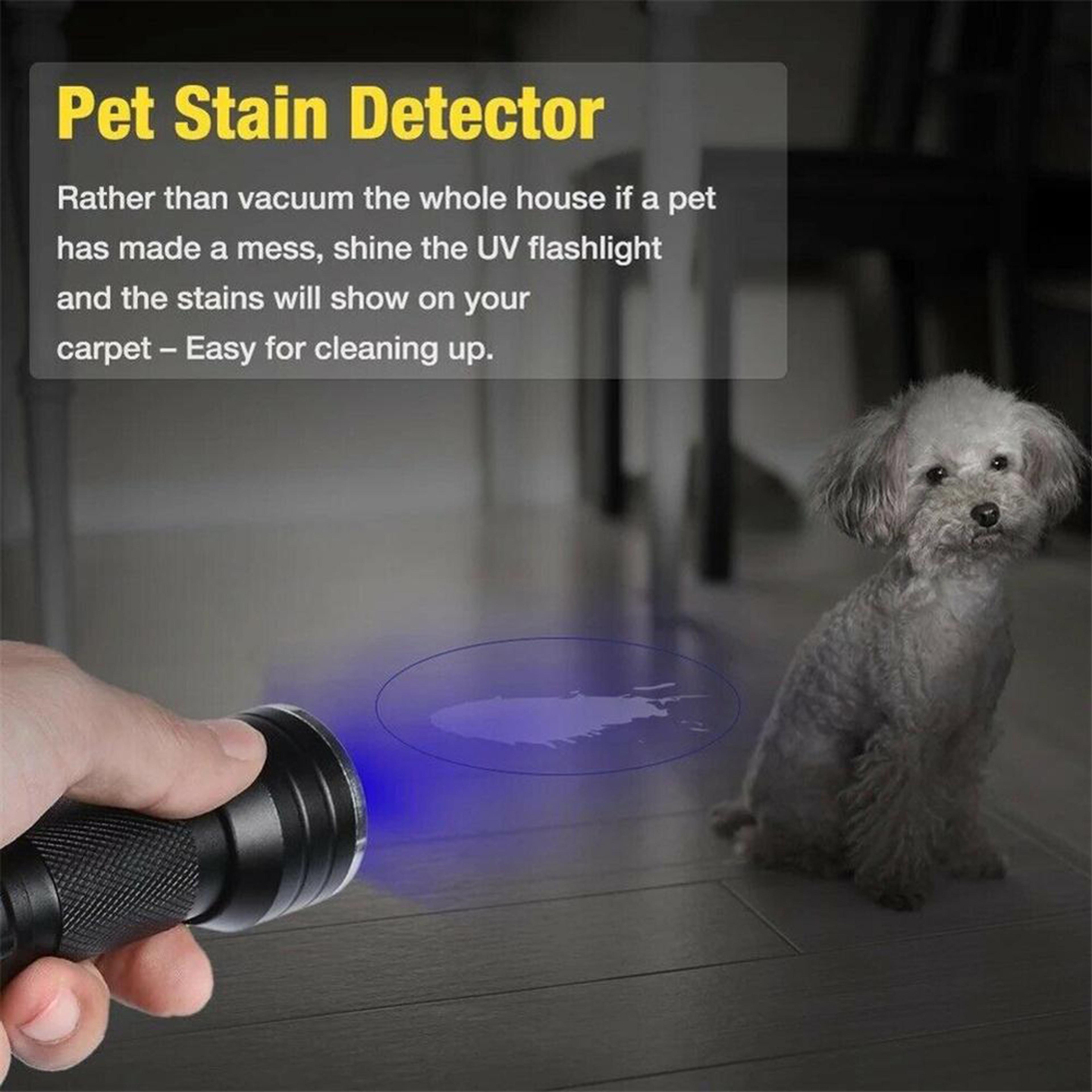 UV Flashlight Pet Urine Detector And Portable Blacklight 2