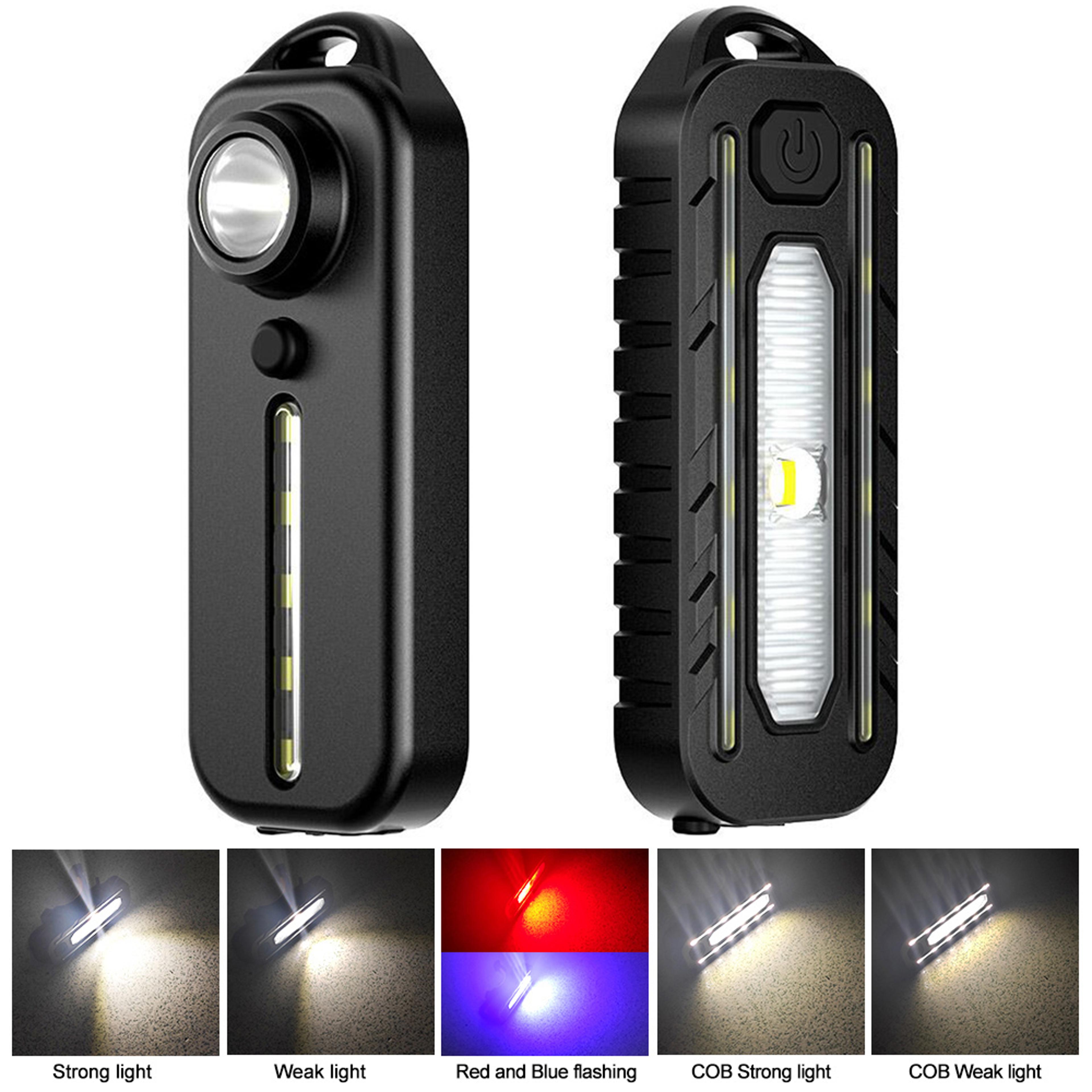 Rechargeable LED Safety Warning Light With Clip For Cycling And Outdoor Use 1