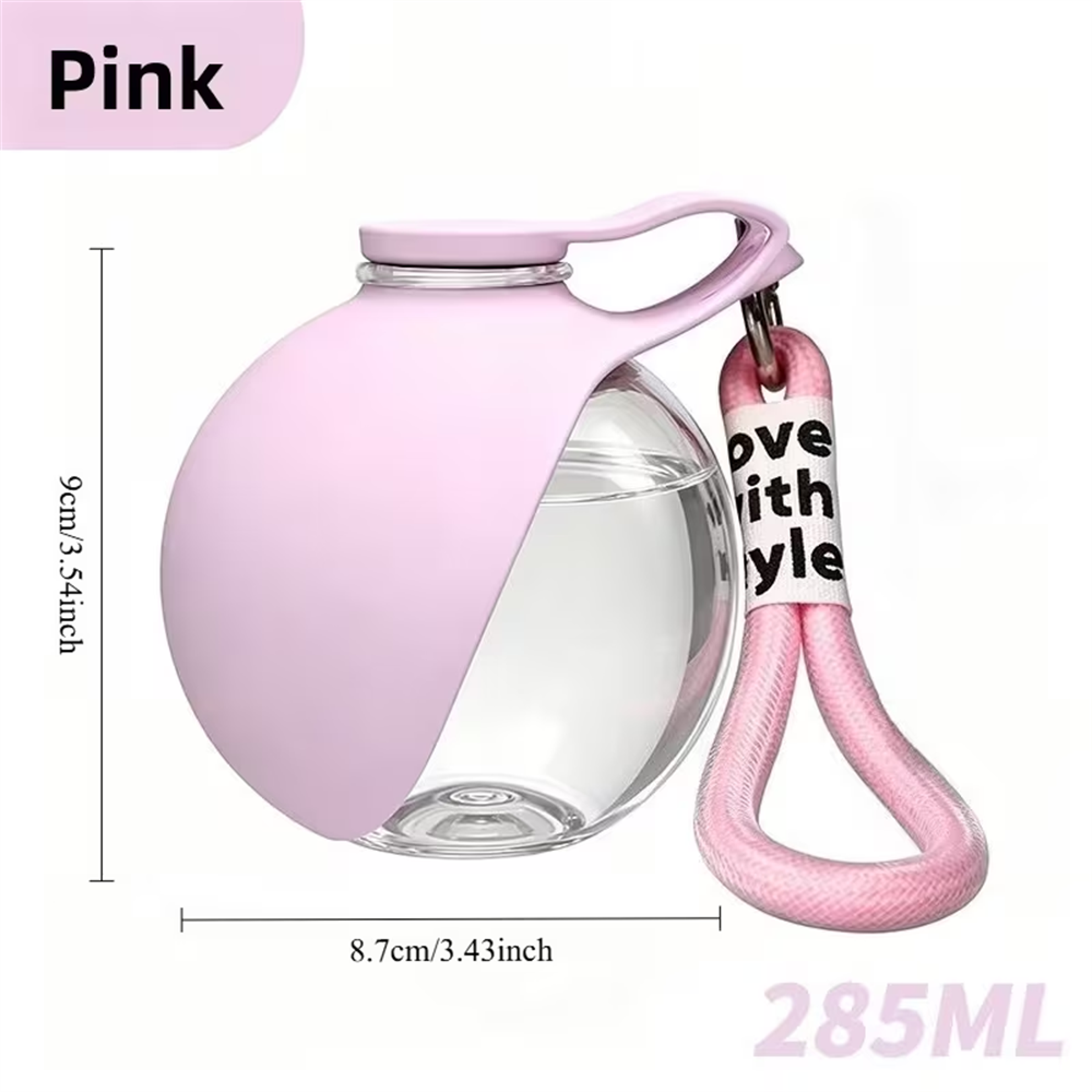 Portable Dog Water Bottle With Leak Proof Bowl And Food Container 1