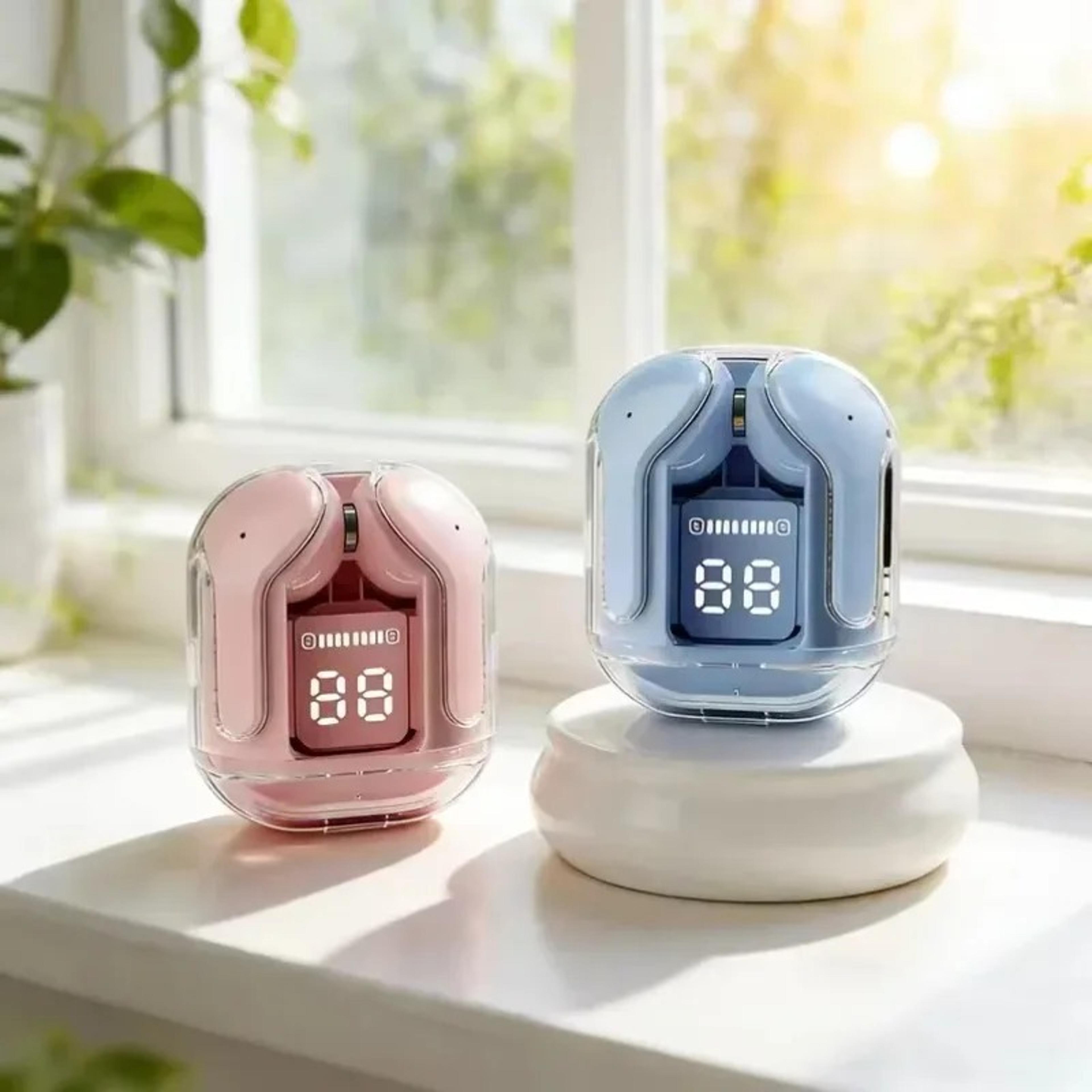 Transparent Wireless Bluetooth Earbuds With HIFI Sound And Bluetooth 2