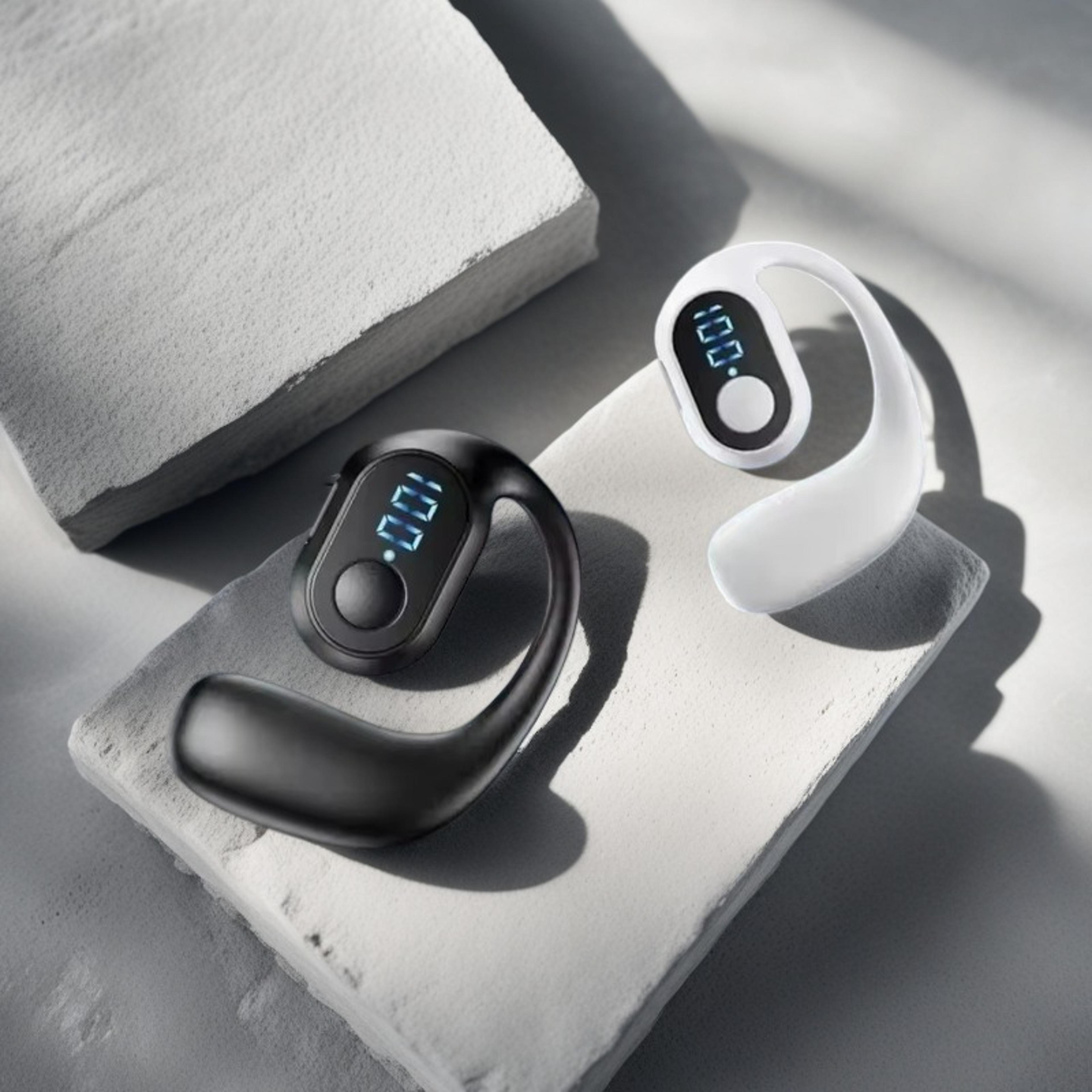 open ear bluetooth earbuds wireless sports headphones with comfortable hanging design