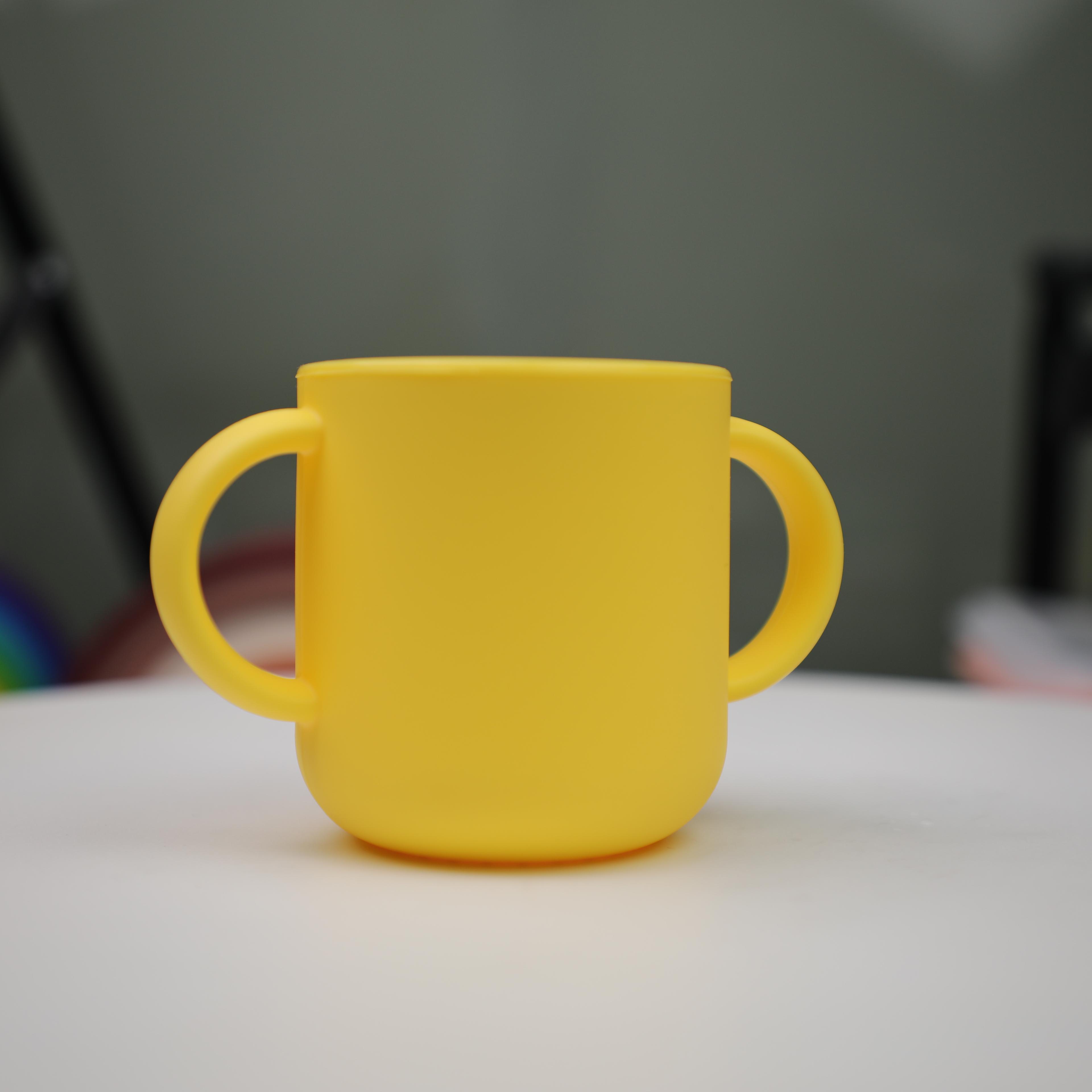 Silicone Training Cup For Babies With Easy Grip Handles Toddler Learning Cup 7