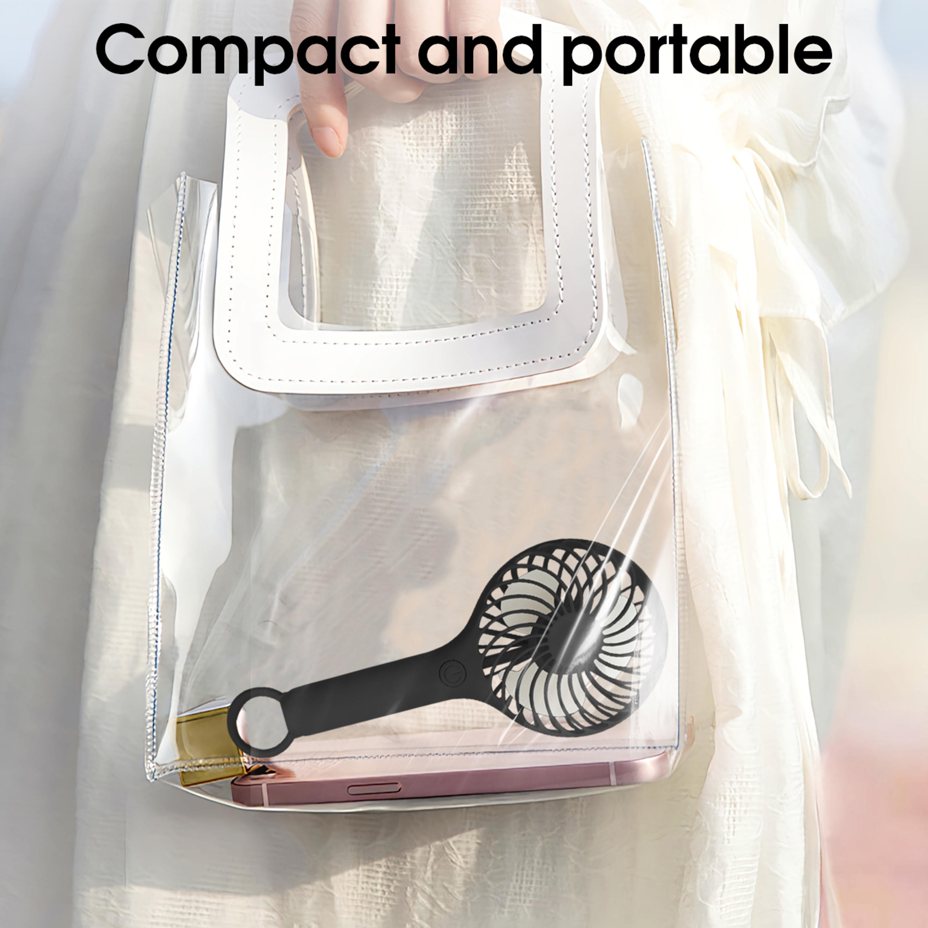 Portable Mini Handheld Fan USB Rechargeable Speed Personal Cooling Fan 5