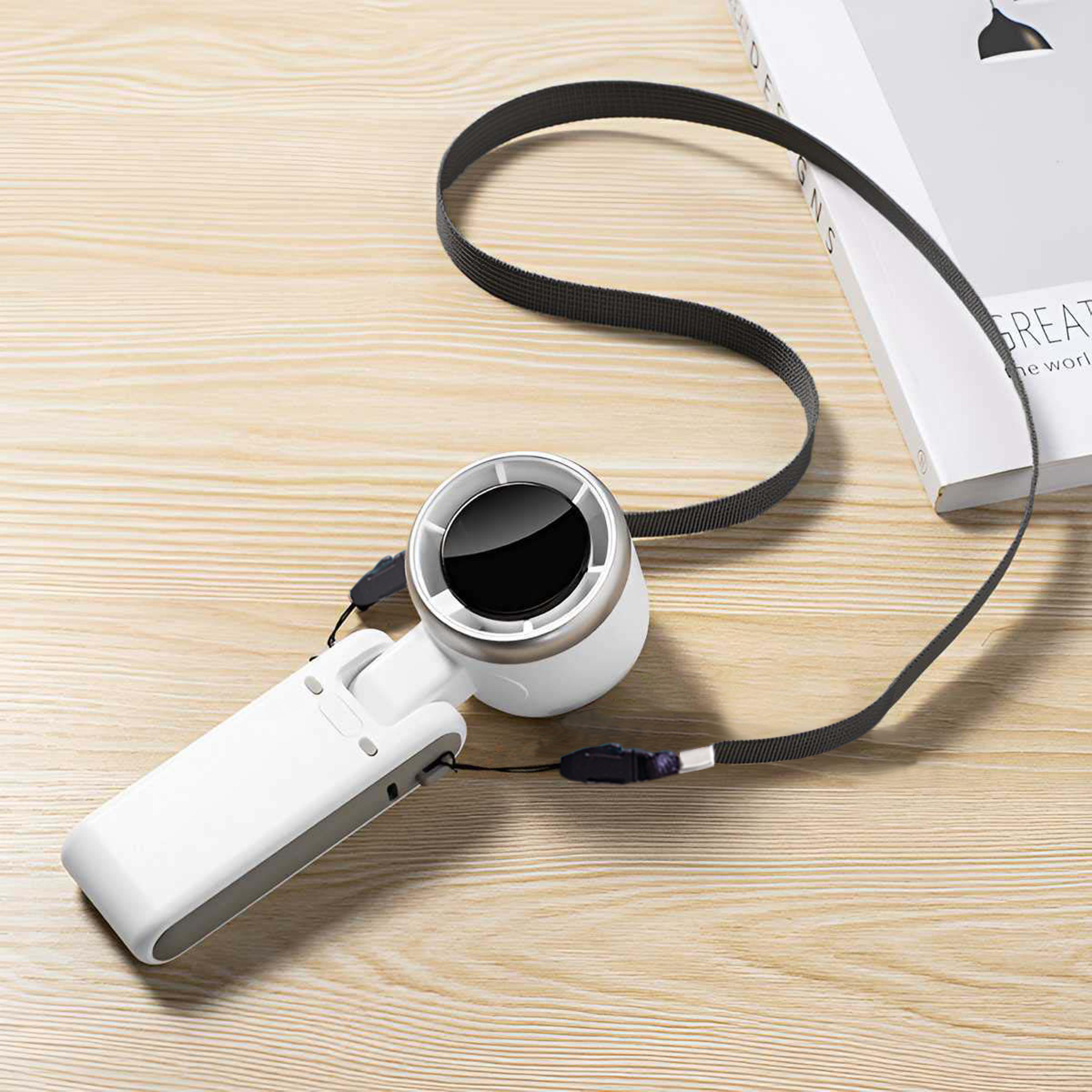 Portable Bladeless Neck Fan Foldable Cooling Fan 7