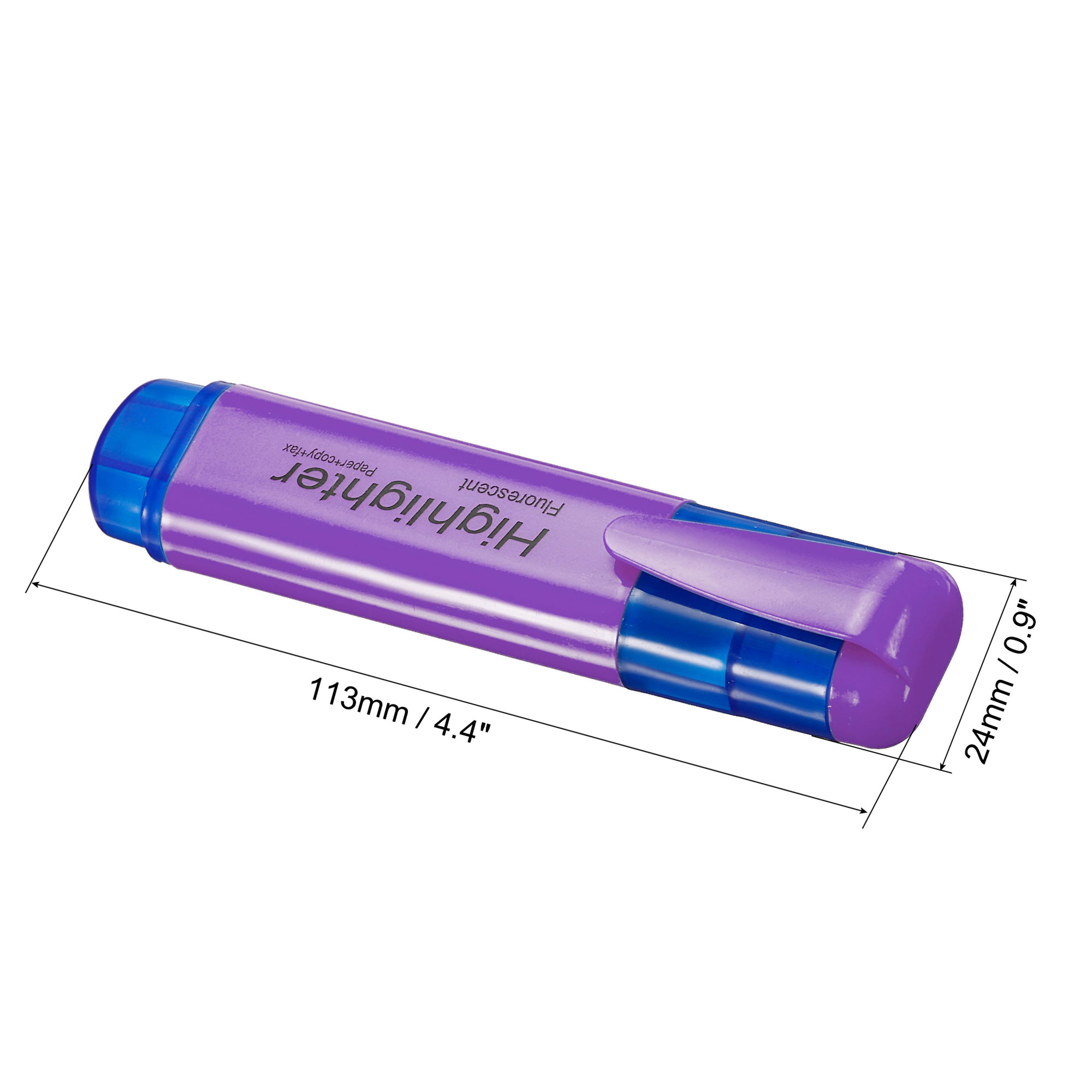 Fluorescent Highlighter Pens Broad Tip Markers For Art Notes And School Supplies 1