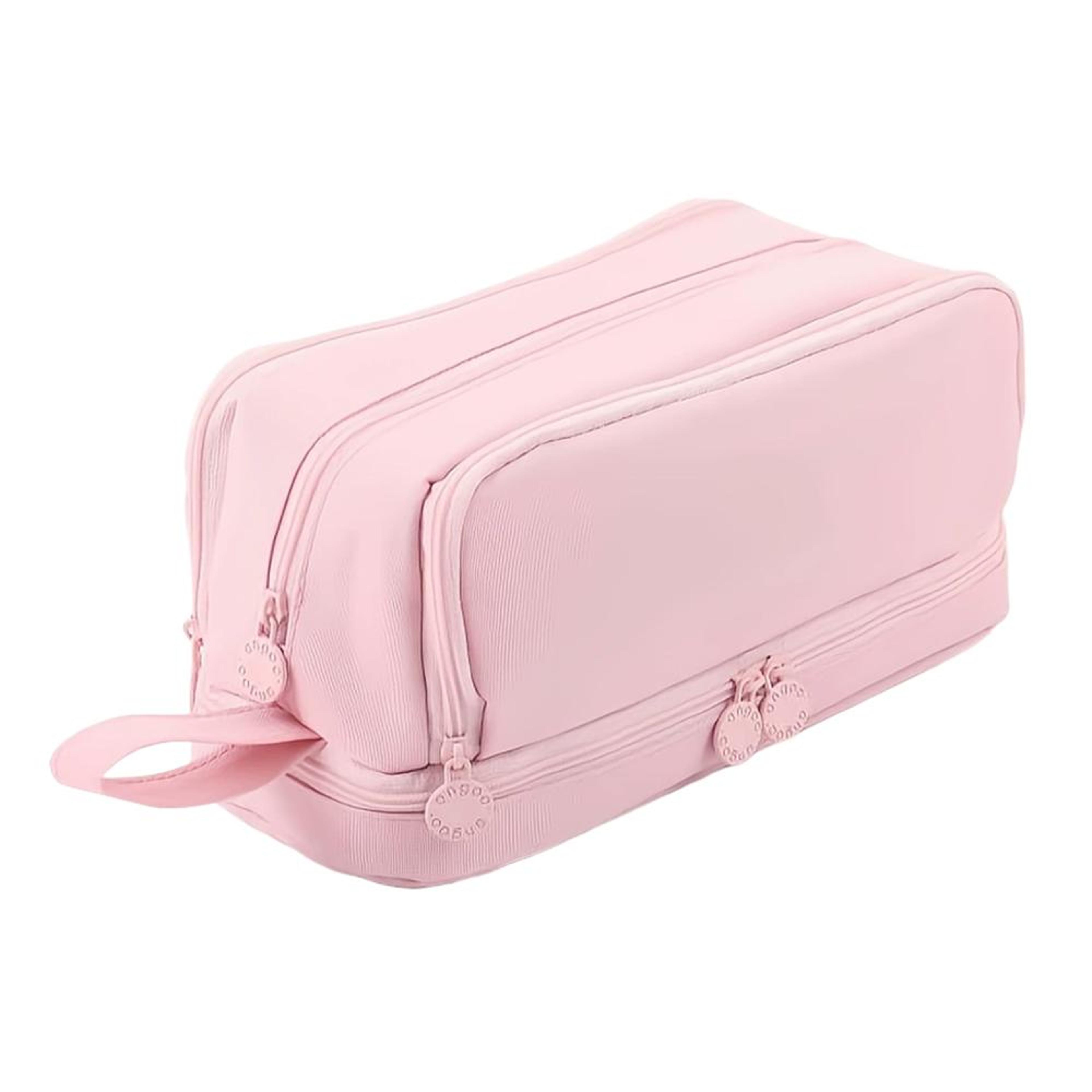 High Capacity Canvas Pencil Bag Layer Organizer Case For School Office And Travel 8