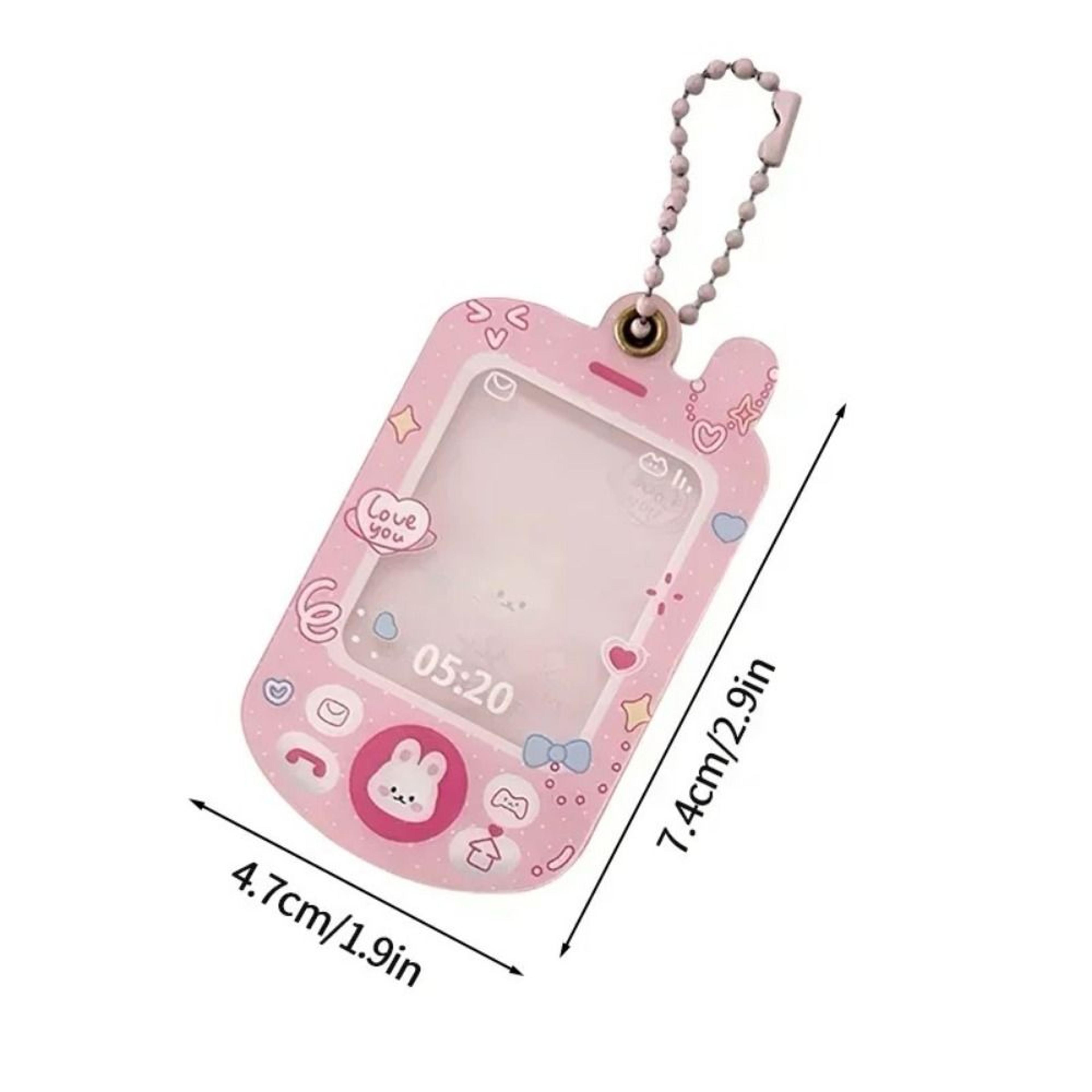 Photocard Holder Acrylic Display Frame Cute Hanging Card Protector 5