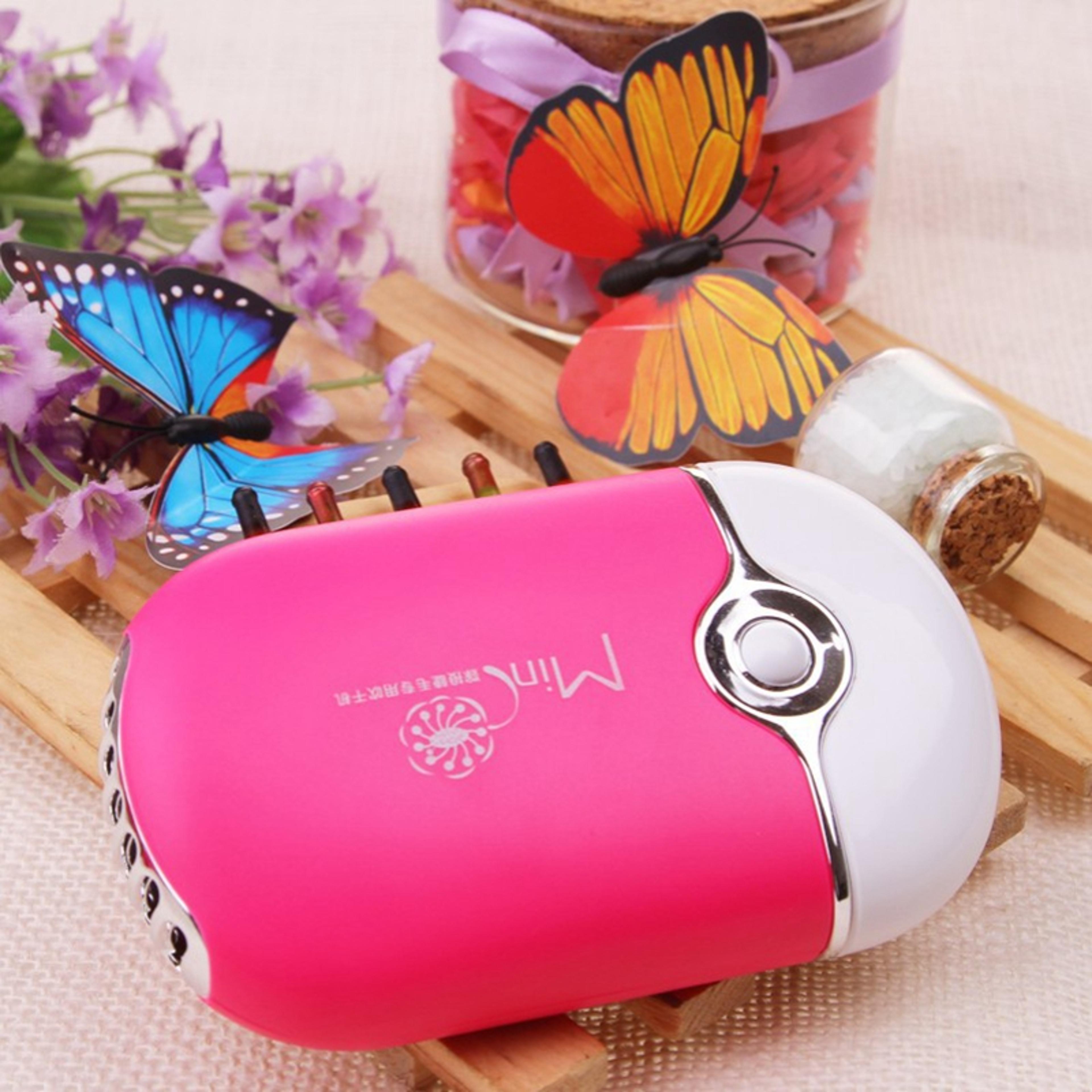 USB Mini Portable Cooling Fan Eyelash Dryer Quick Dry Blower 5