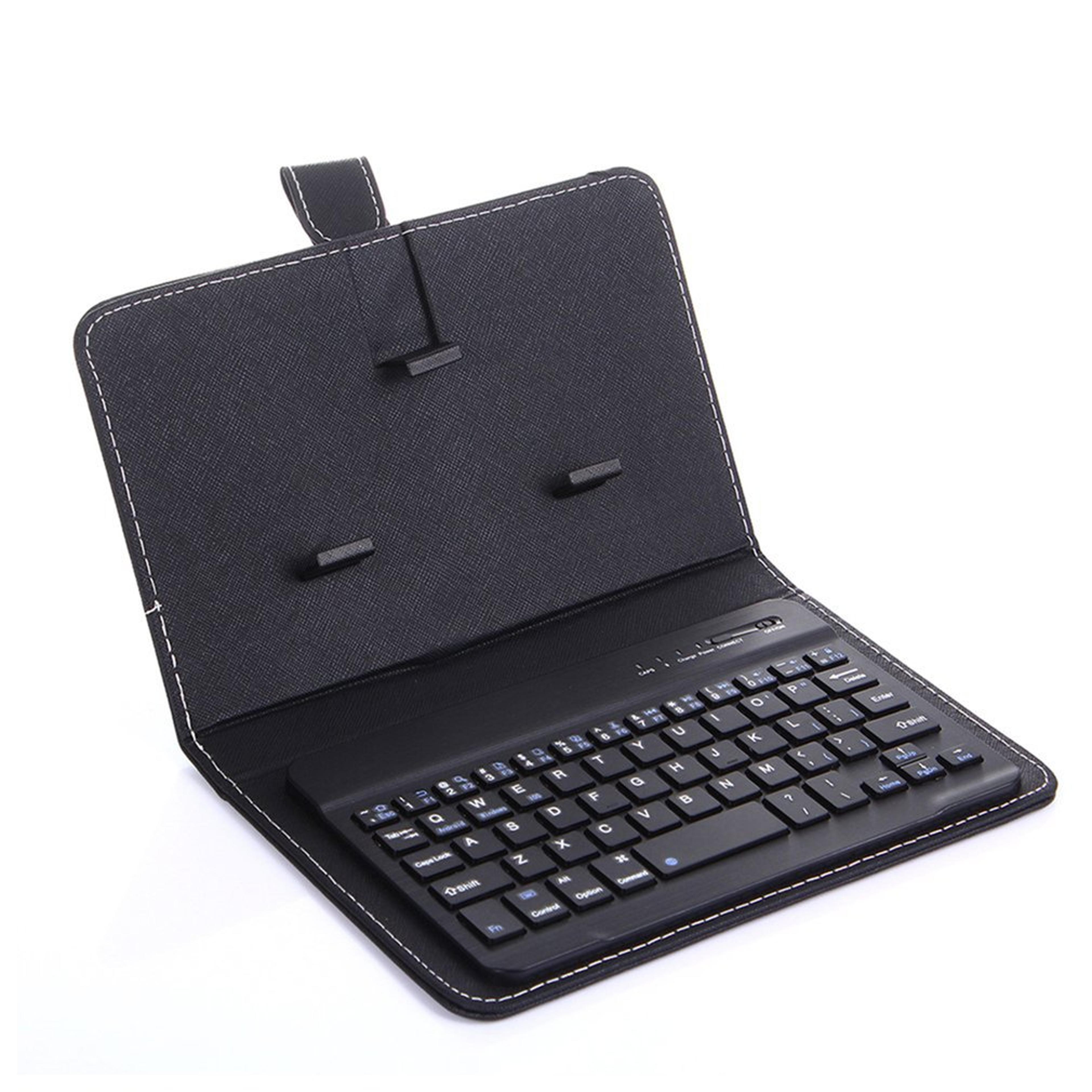 Wireless Bluetooth Keyboard With PU Case 4