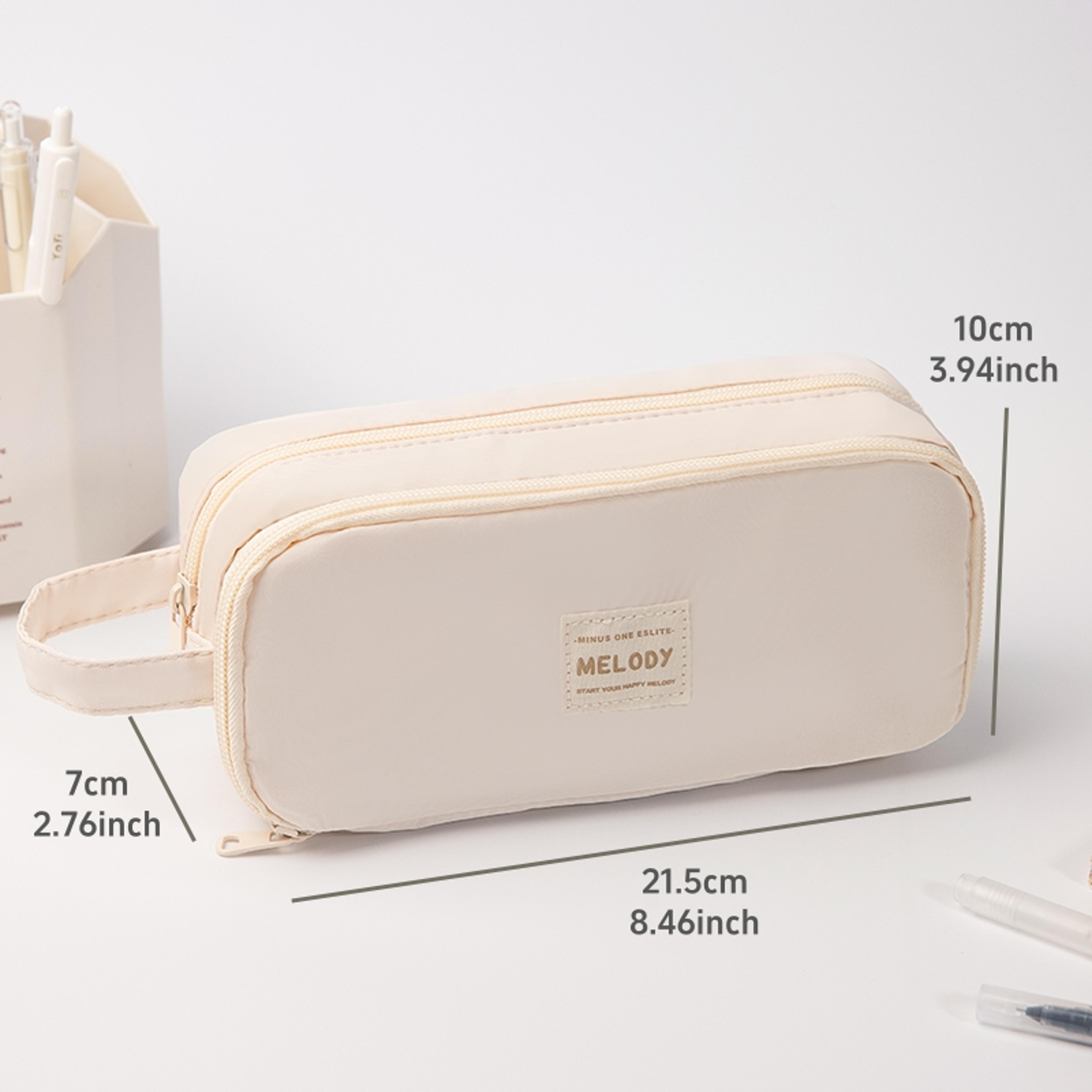 Pencil Bag With Compartments Multi Slot Stationery Organizer For School Office 4