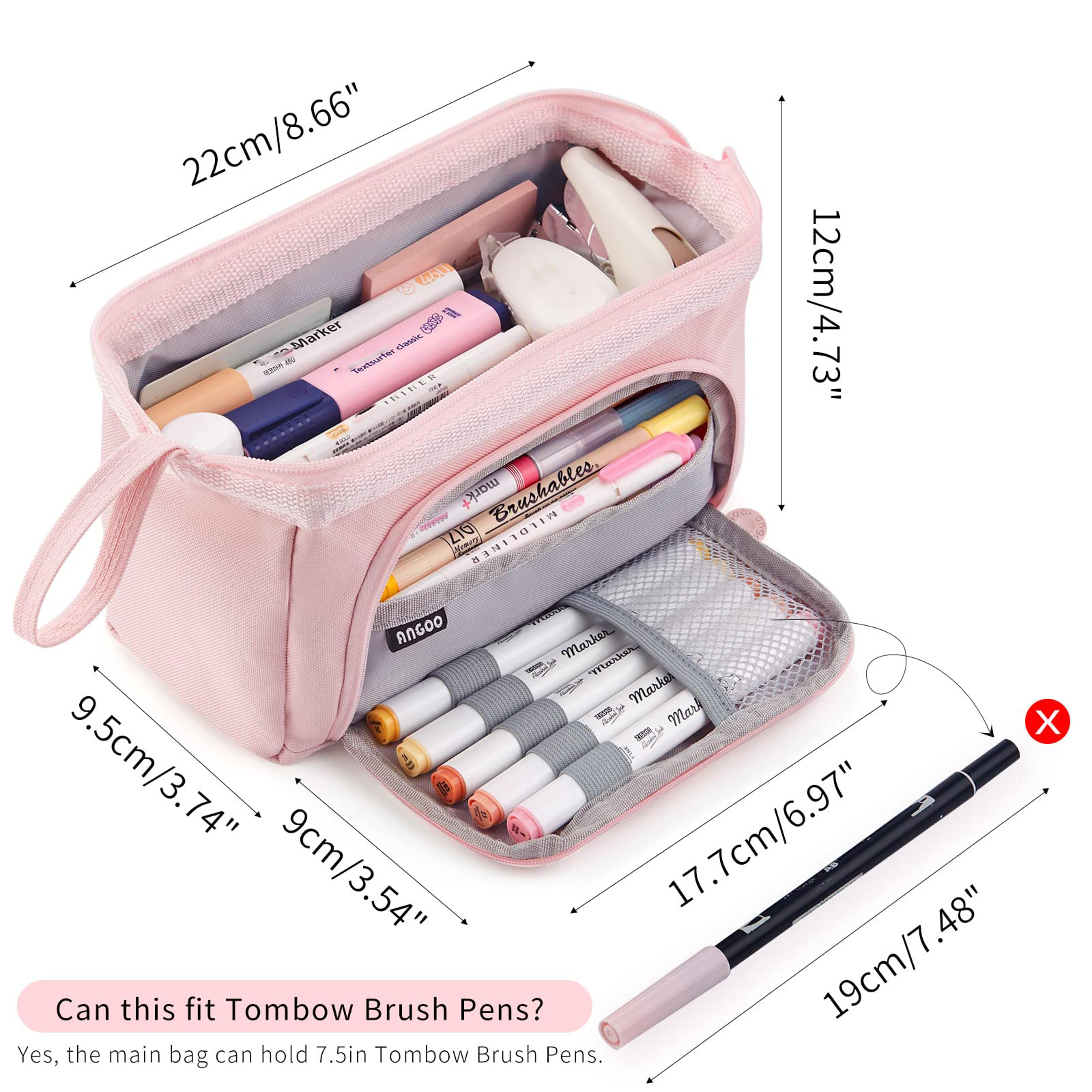 Large Capacity Pencil Case Cute Student Pencil Bag Organizer For School And Office 1