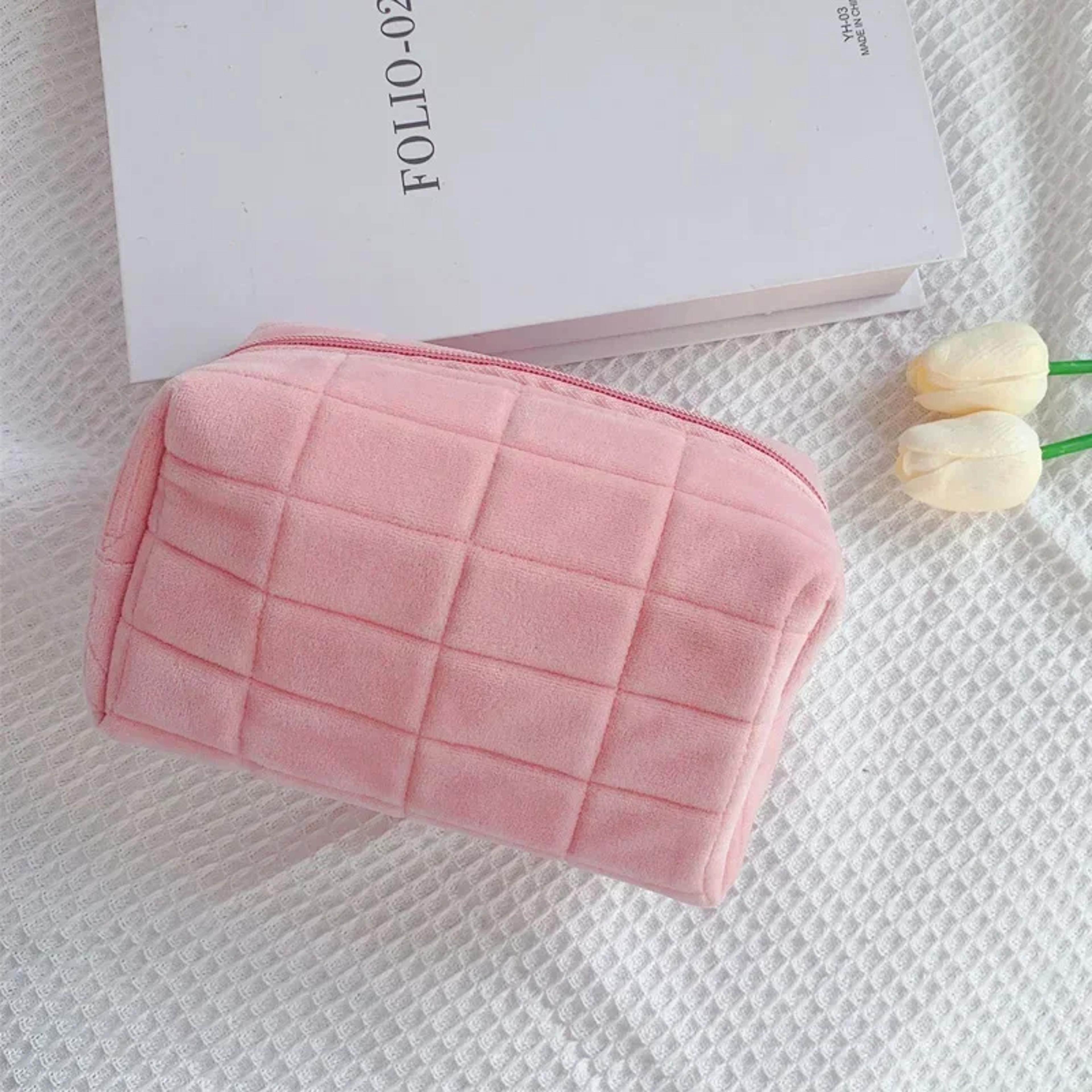 Cute Pillow Shape Pencil Case Large Capacity Organizer Bag For Girls Students And Office Supplies 8