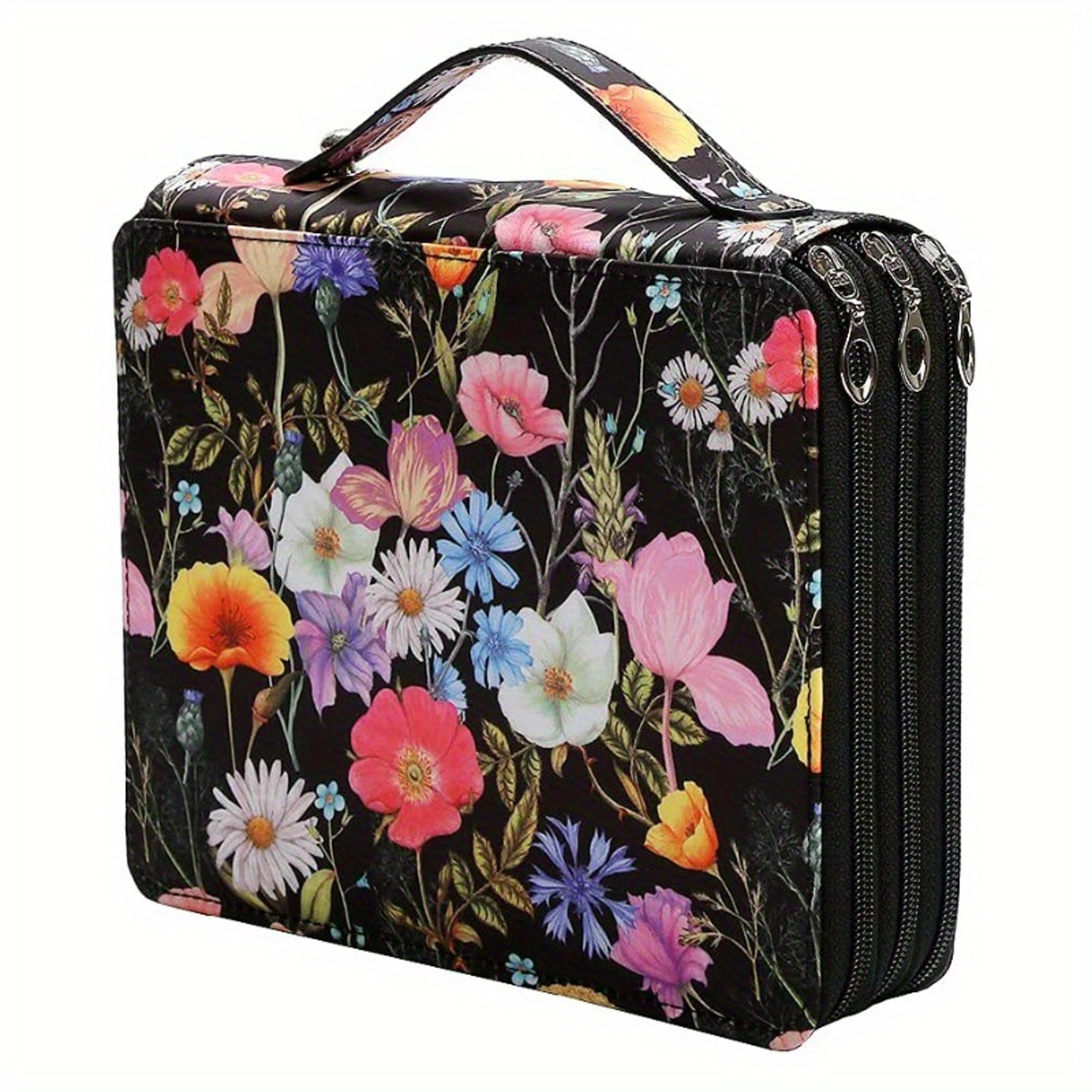 Large Capacity Pencil Case Organizer For Markers Colored Pencils School Office Supplies 7