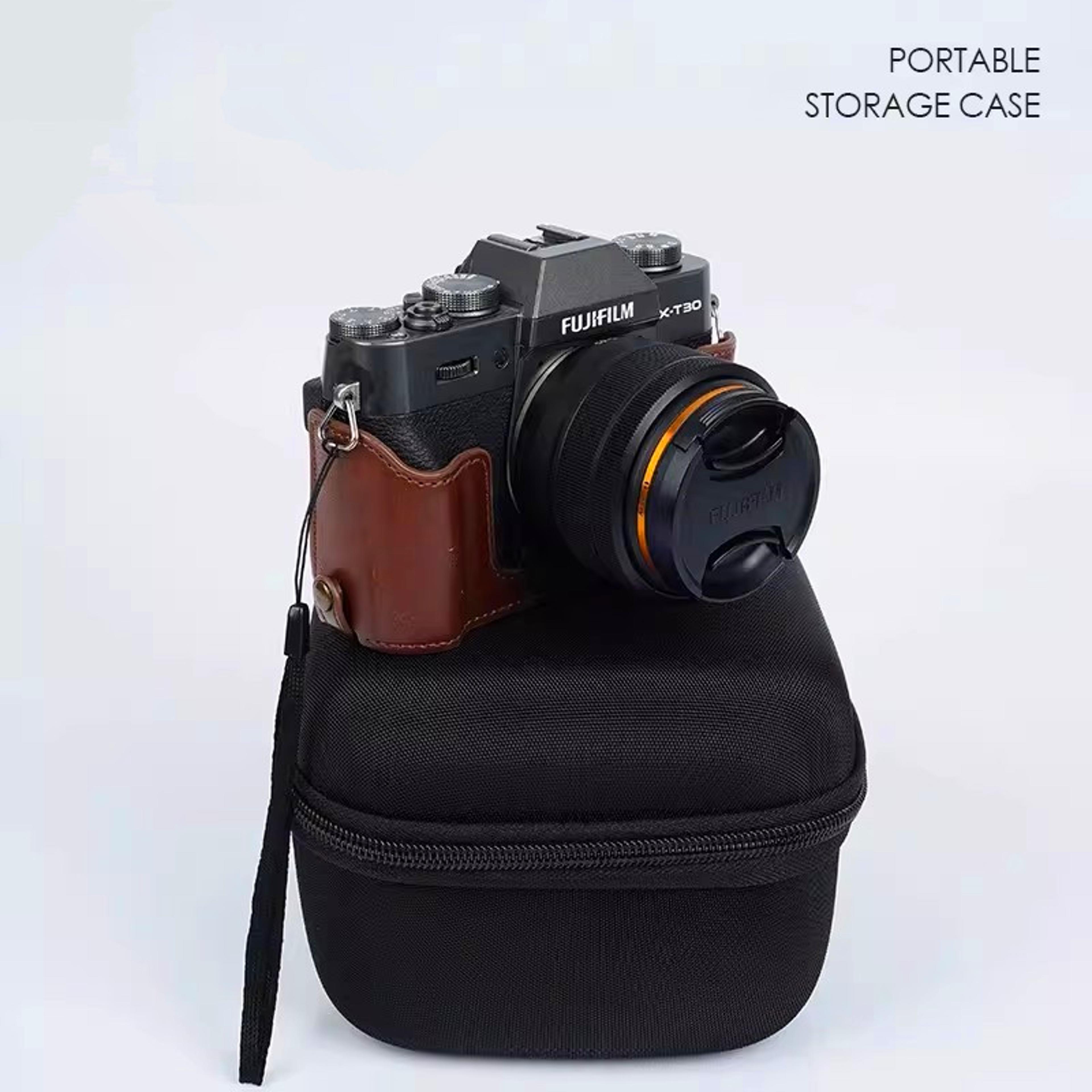 Camera Hard Carrying Case With Lens Storage Protection 1