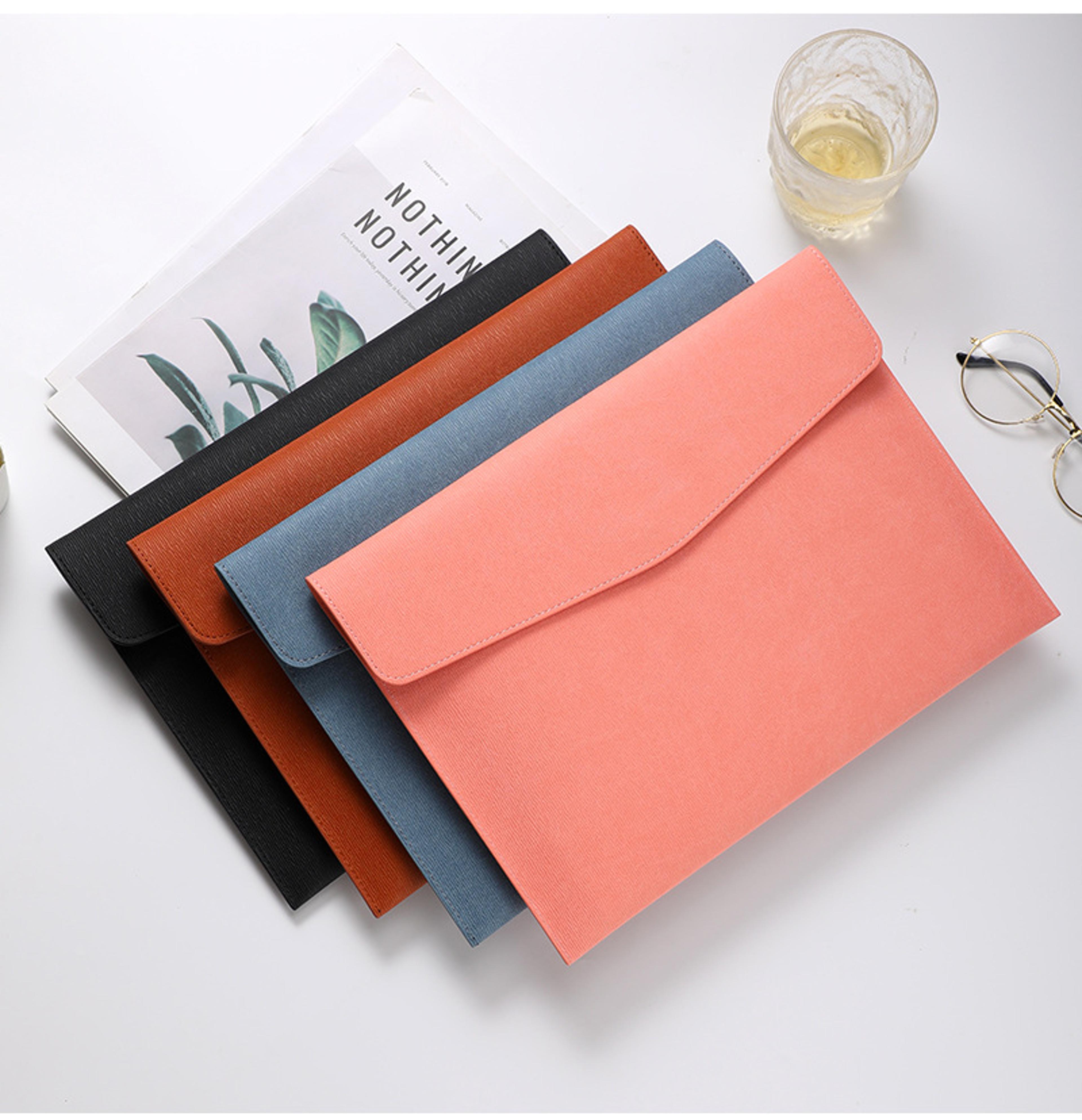 Premium Document Organizer Faux Leather Business File Bag 2