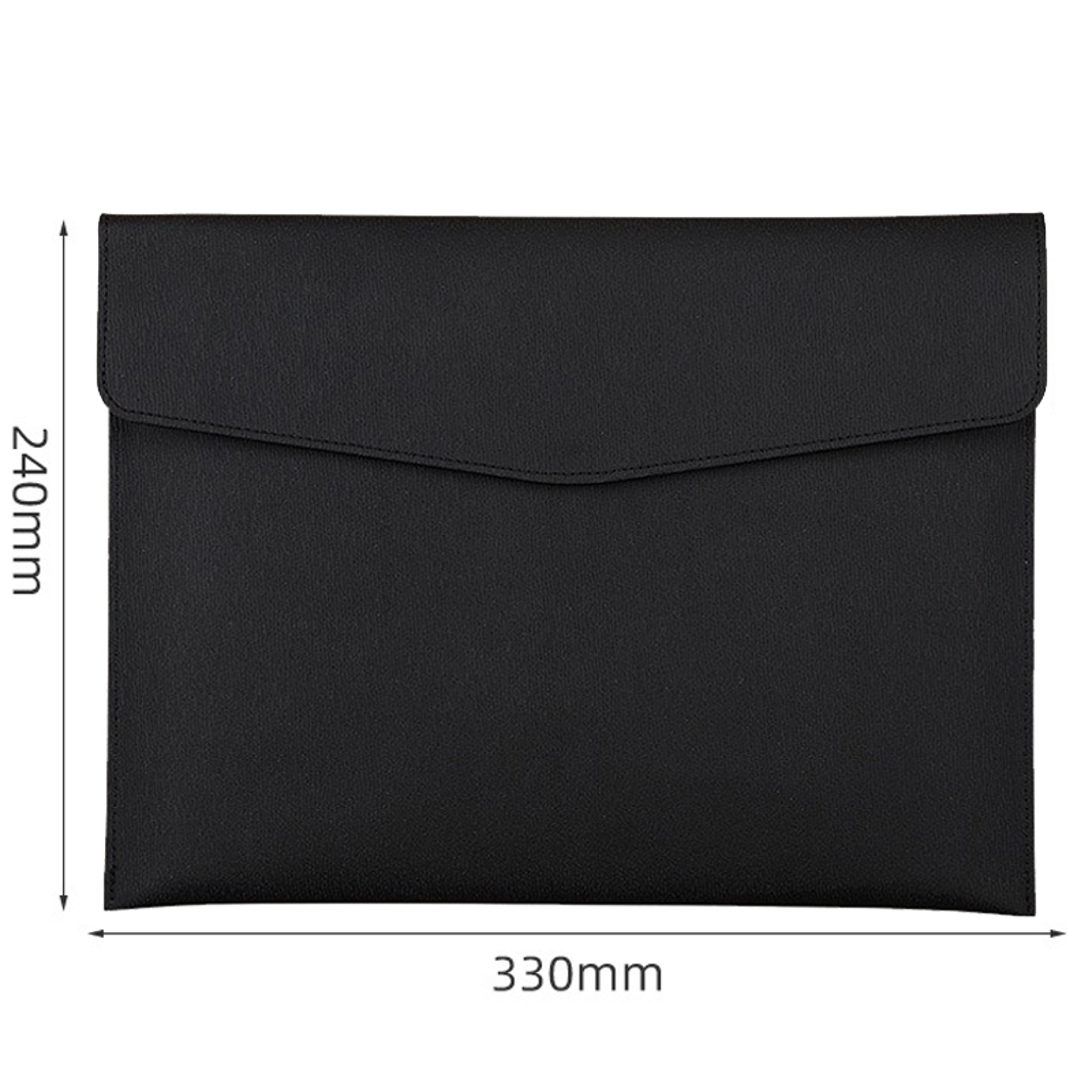 Premium Document Organizer Faux Leather Business File Bag 6