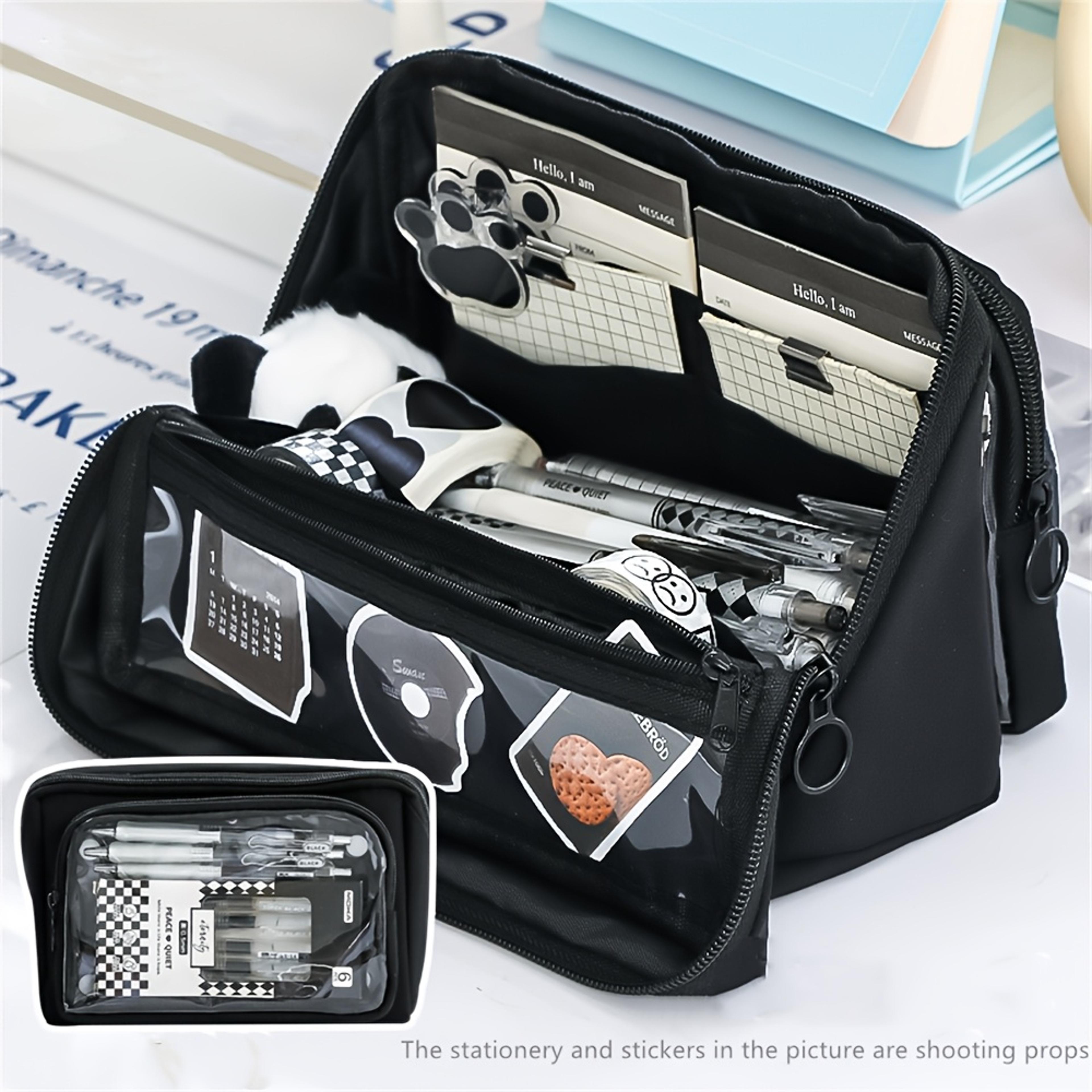 Nine Compartment Large Capacity Pencil Case Organizer 2