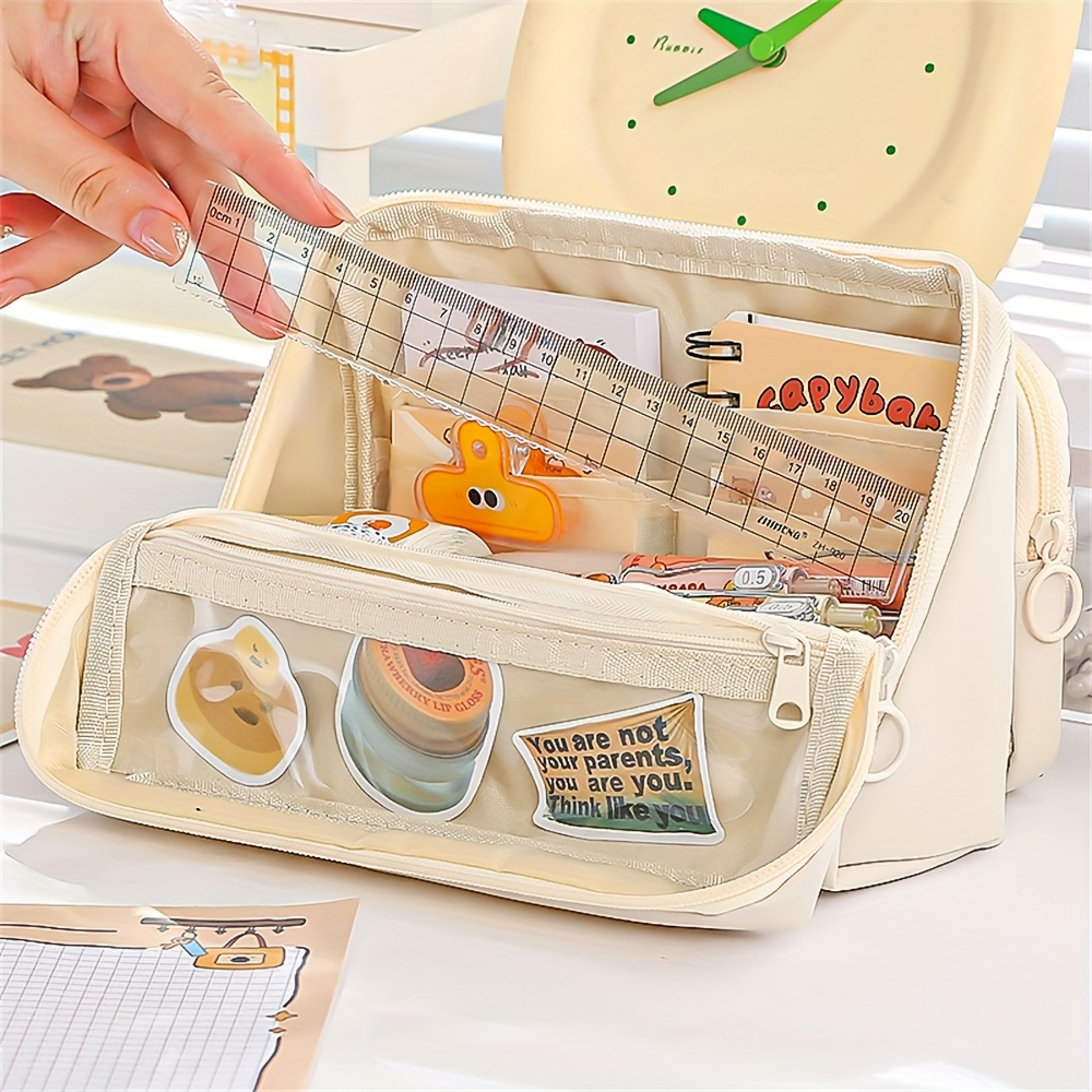 Nine Compartment Large Capacity Pencil Case Organizer 5