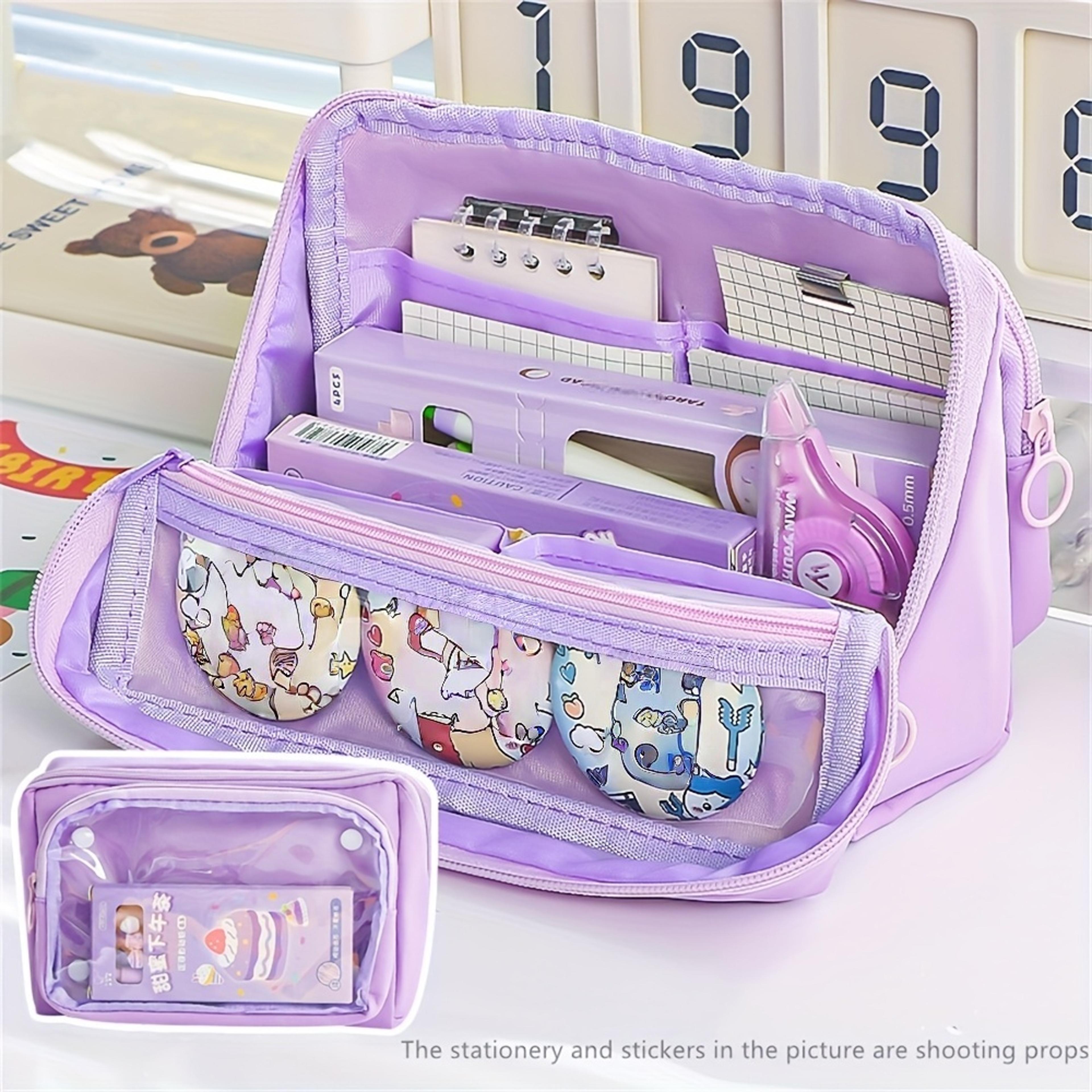 Nine Compartment Large Capacity Pencil Case Organizer 7