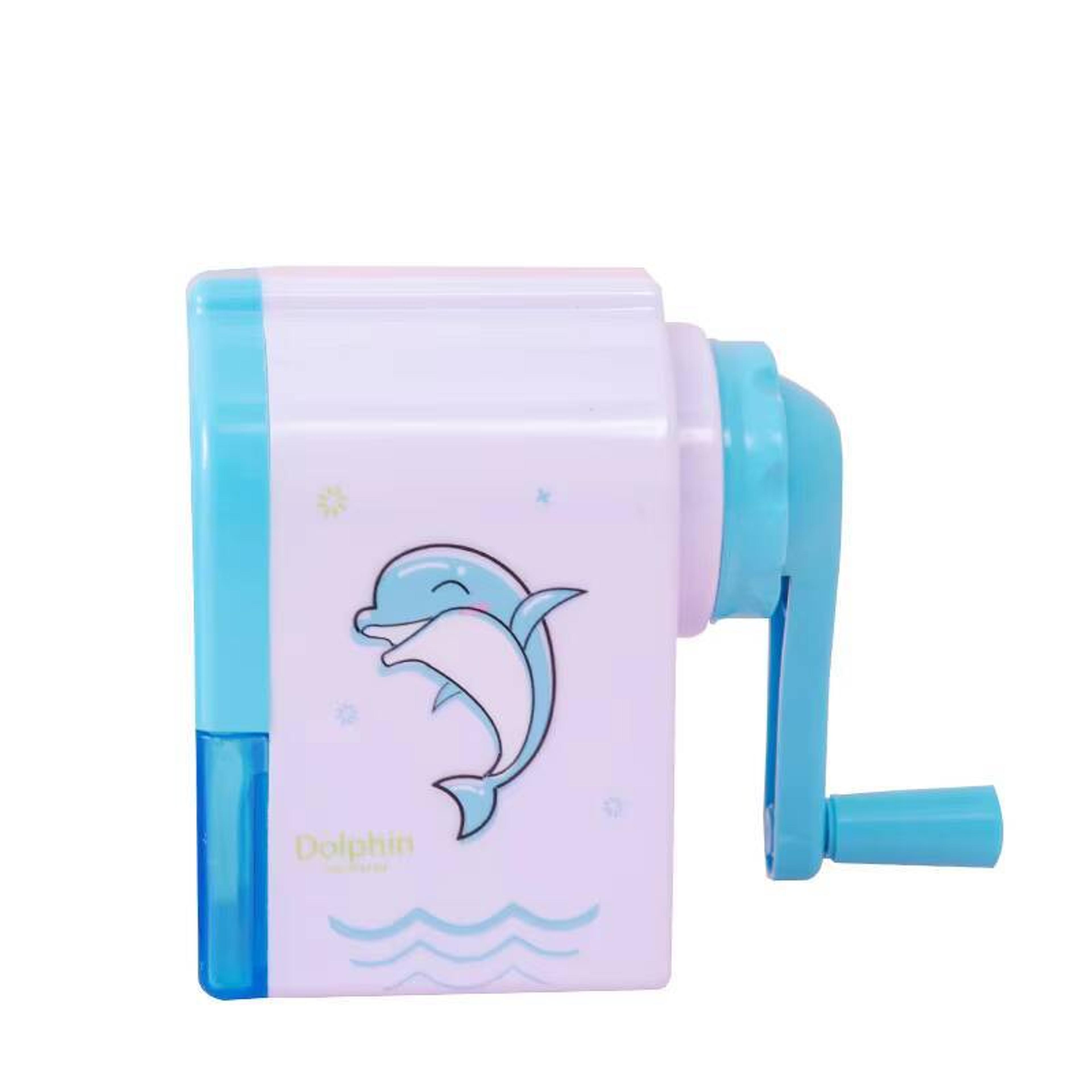 Cute Unicorn Dolphin Mechanical Pencil Sharpener Creative Stationery For School Office 3
