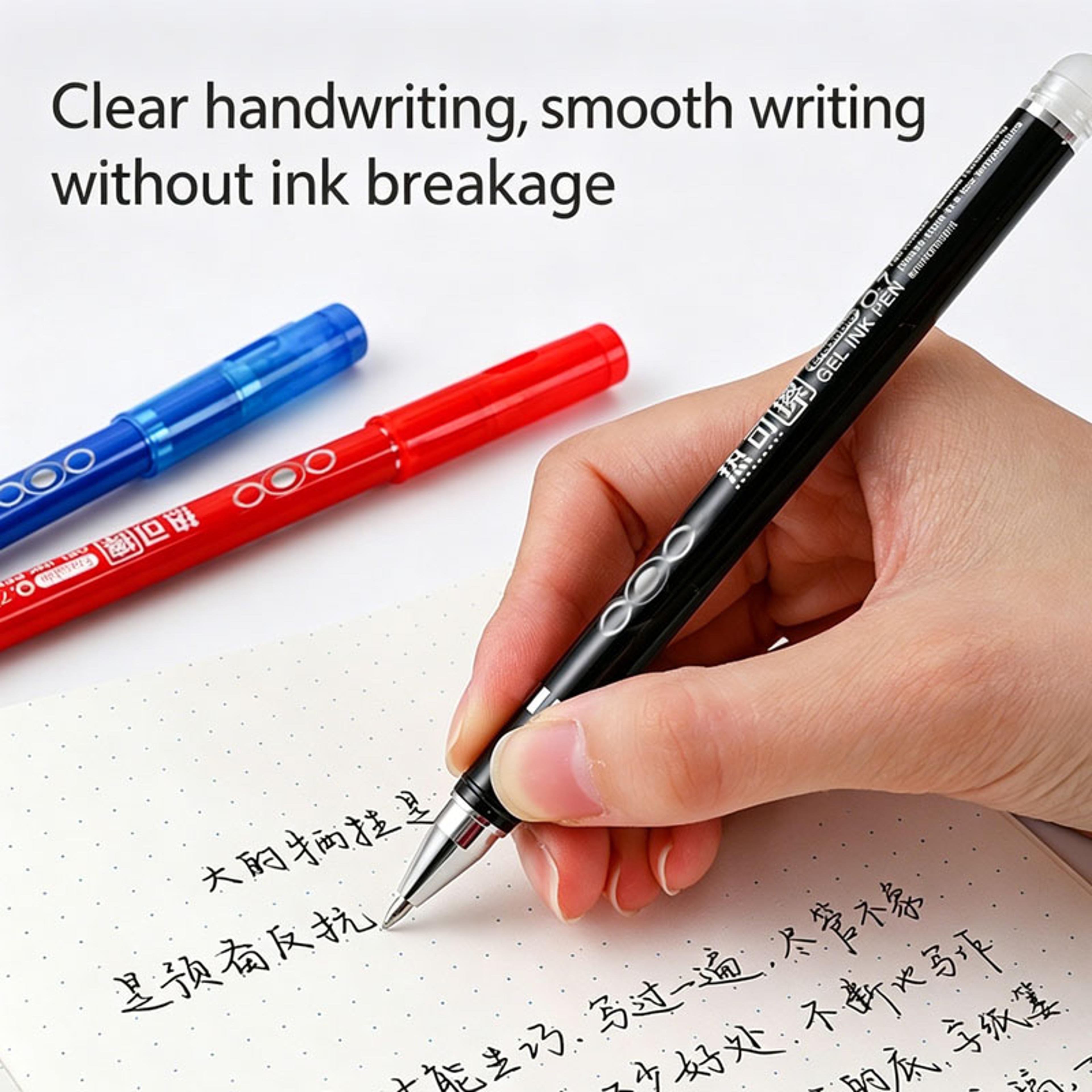 Magic Erasable Gel Pen Set With Eraser 05mm Washable Ink Gel Pens For School And Office 2