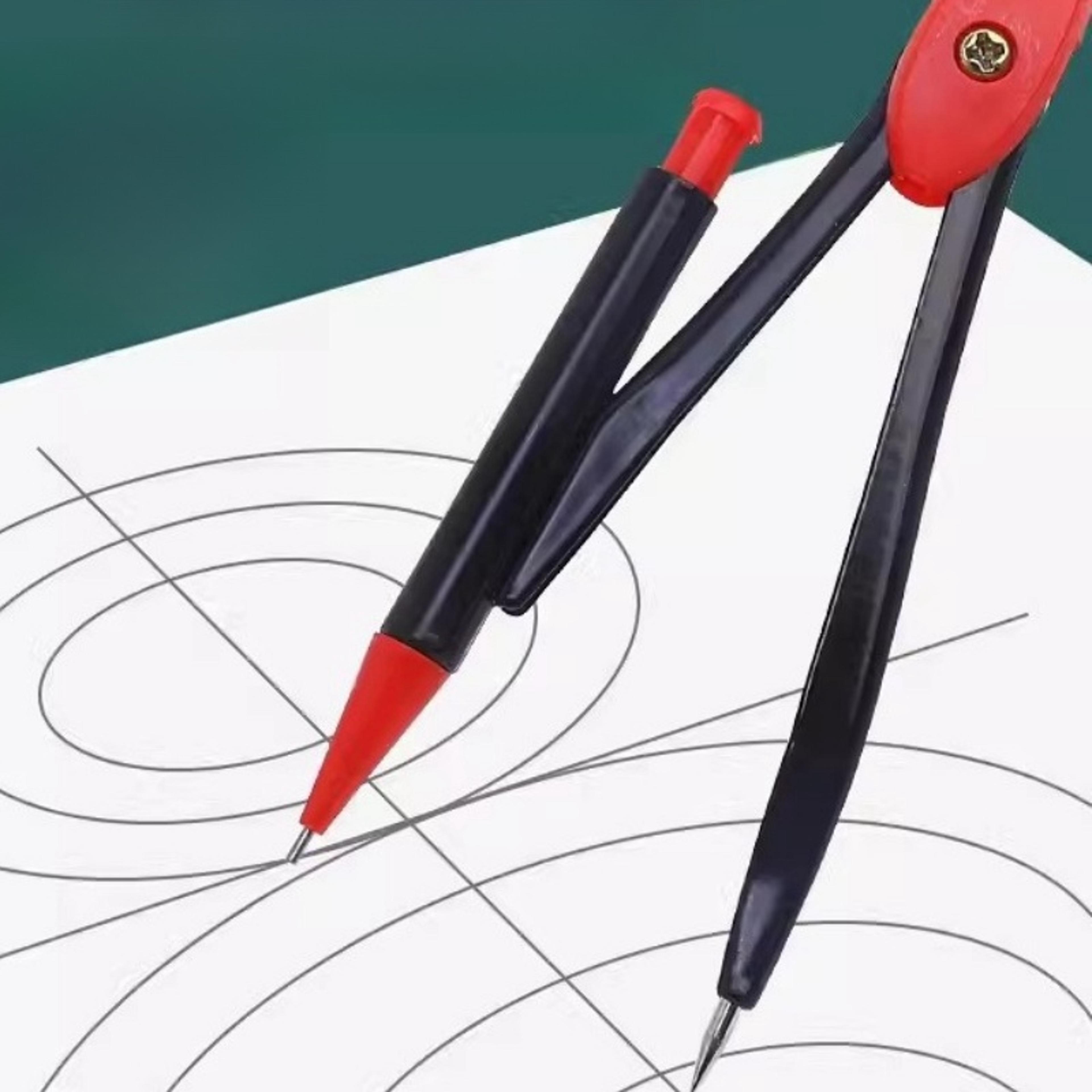 Precision Metal Geometry Compass Set With Automatic Lead 4