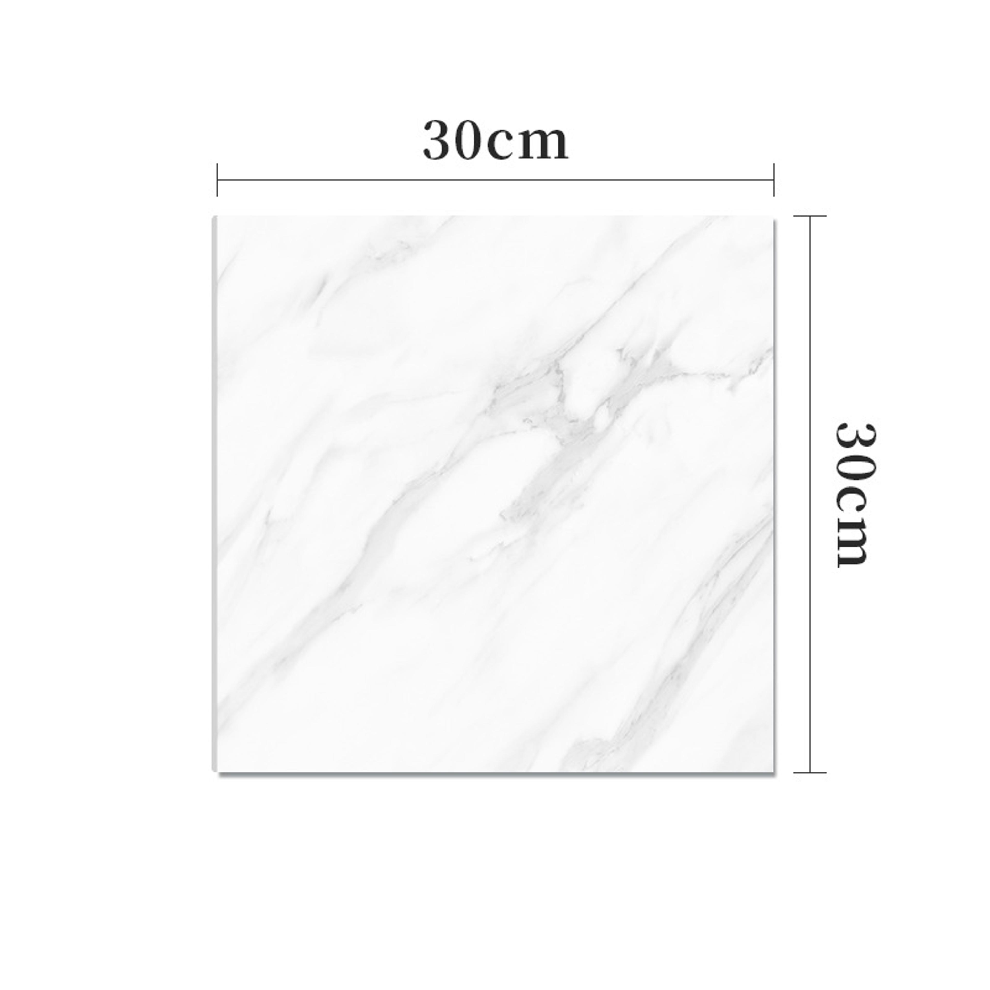 PVC Marble Wall Stickers Self Adhesive Waterproof Tile Decals For Kitchen Bathroom Home Decor 5