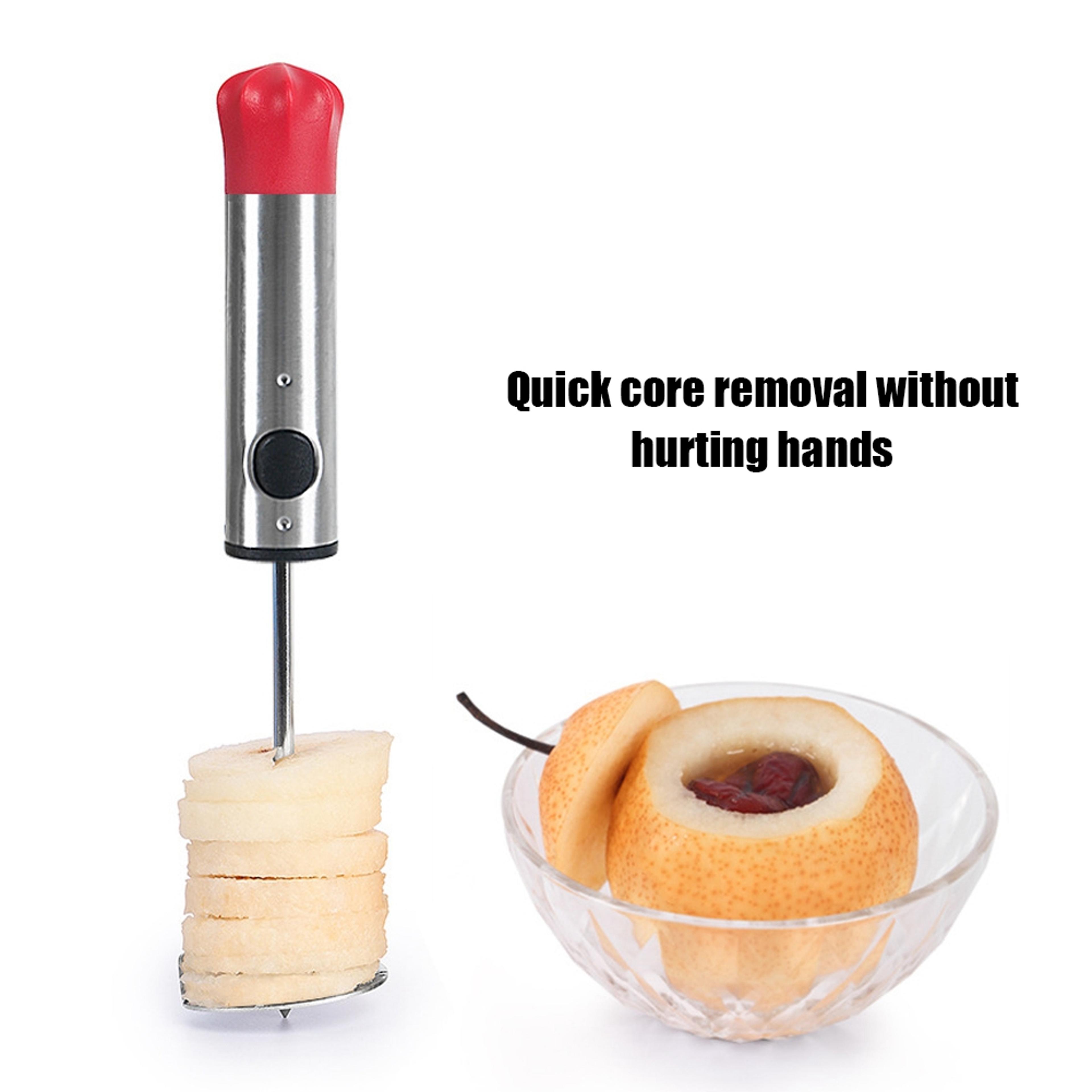 Drill Vegetable Fruit Corer With Anti Slip Handle For Zucchini Potato Carrot And Pear Hollowing 2