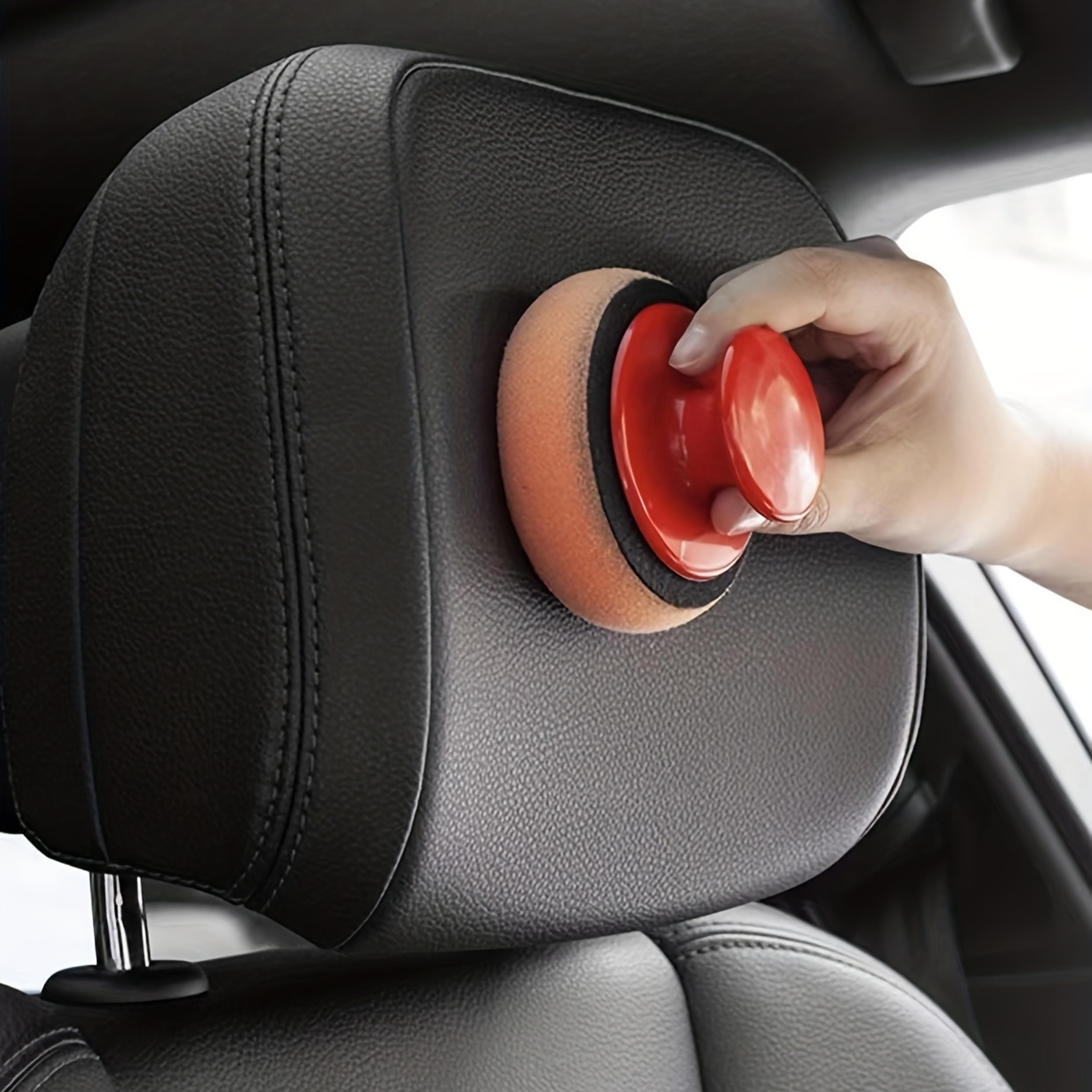 Soft Round Car Wax Applicator Sponge For Smooth Auto Polishing And Coating Care 2