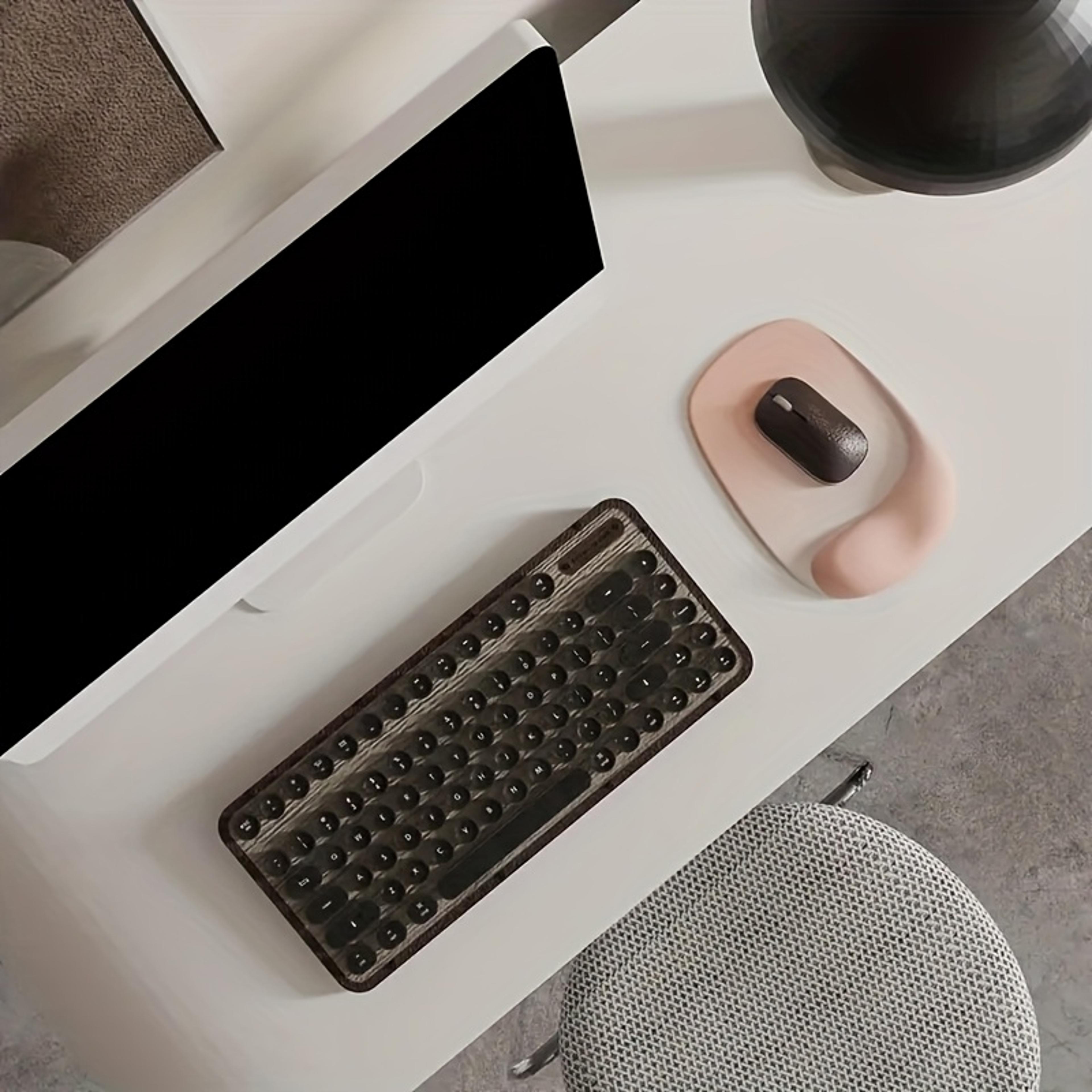Ergonomic Mouse Pad With Gel Wrist Support Non Slip Comfort Pad For Office And Laptop Use 2