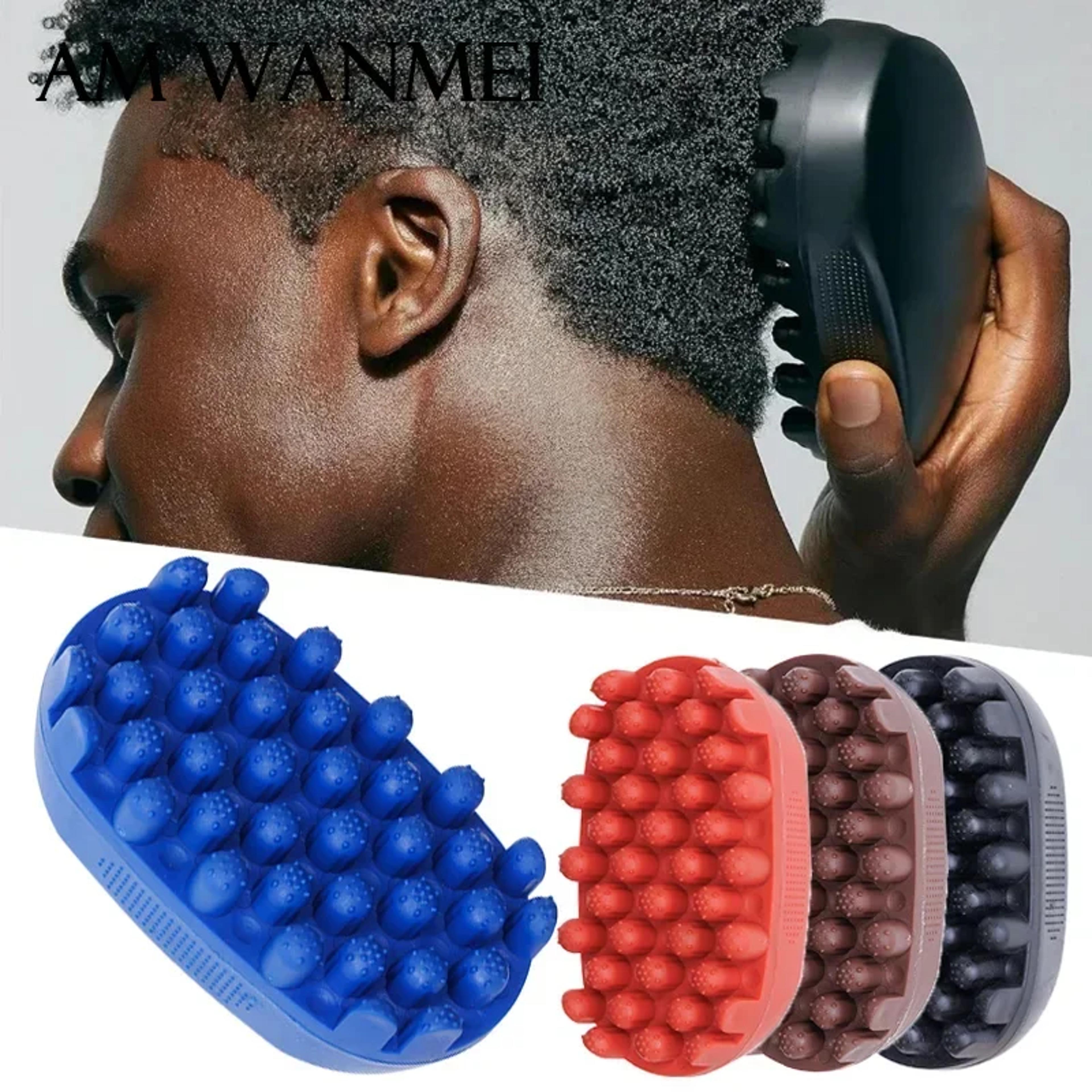 Curly Hair Sponge Brush For Natural Coils Twist Curls Dreadlock Styling Tool 1