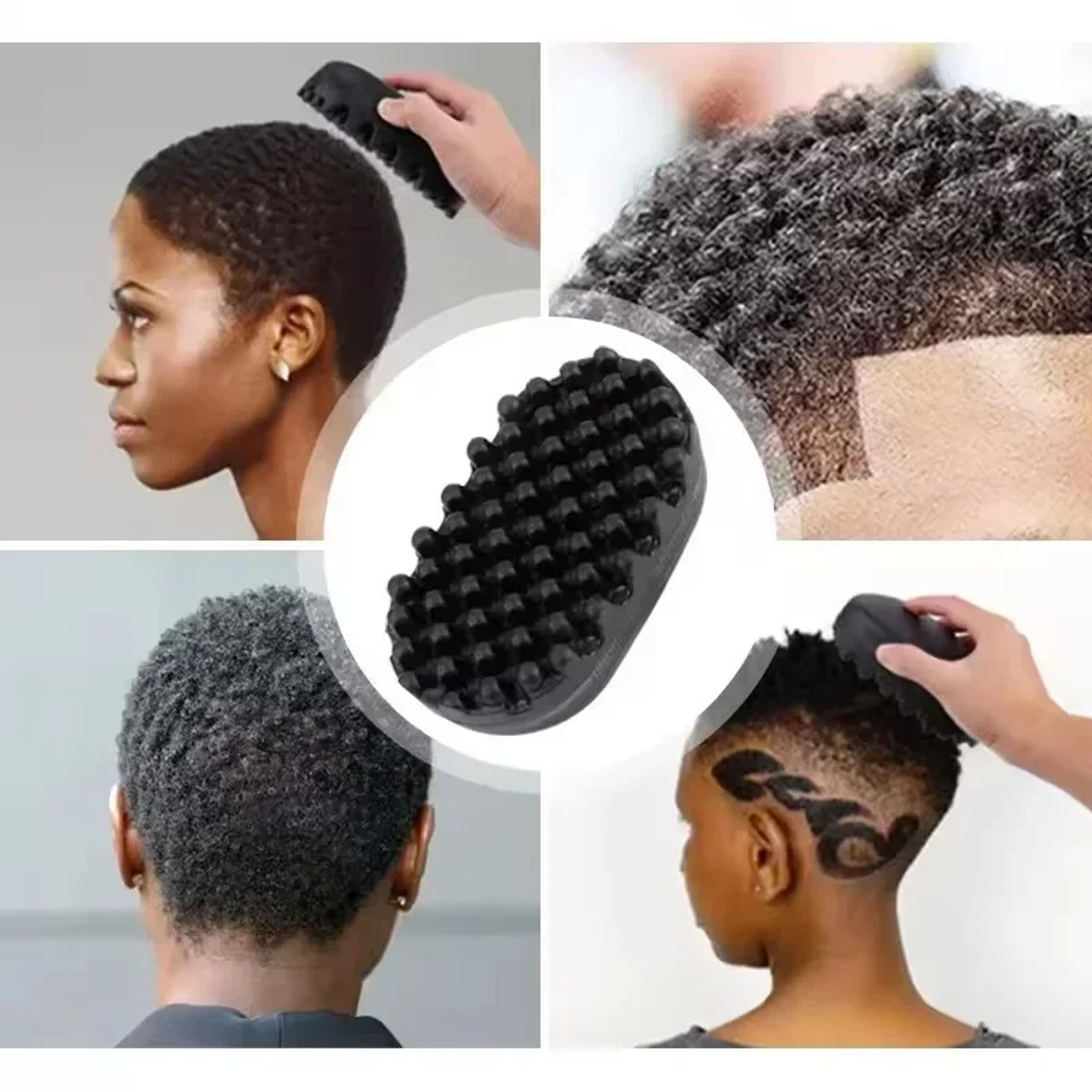 Curly Hair Sponge Brush For Natural Coils Twist Curls Dreadlock Styling Tool 3