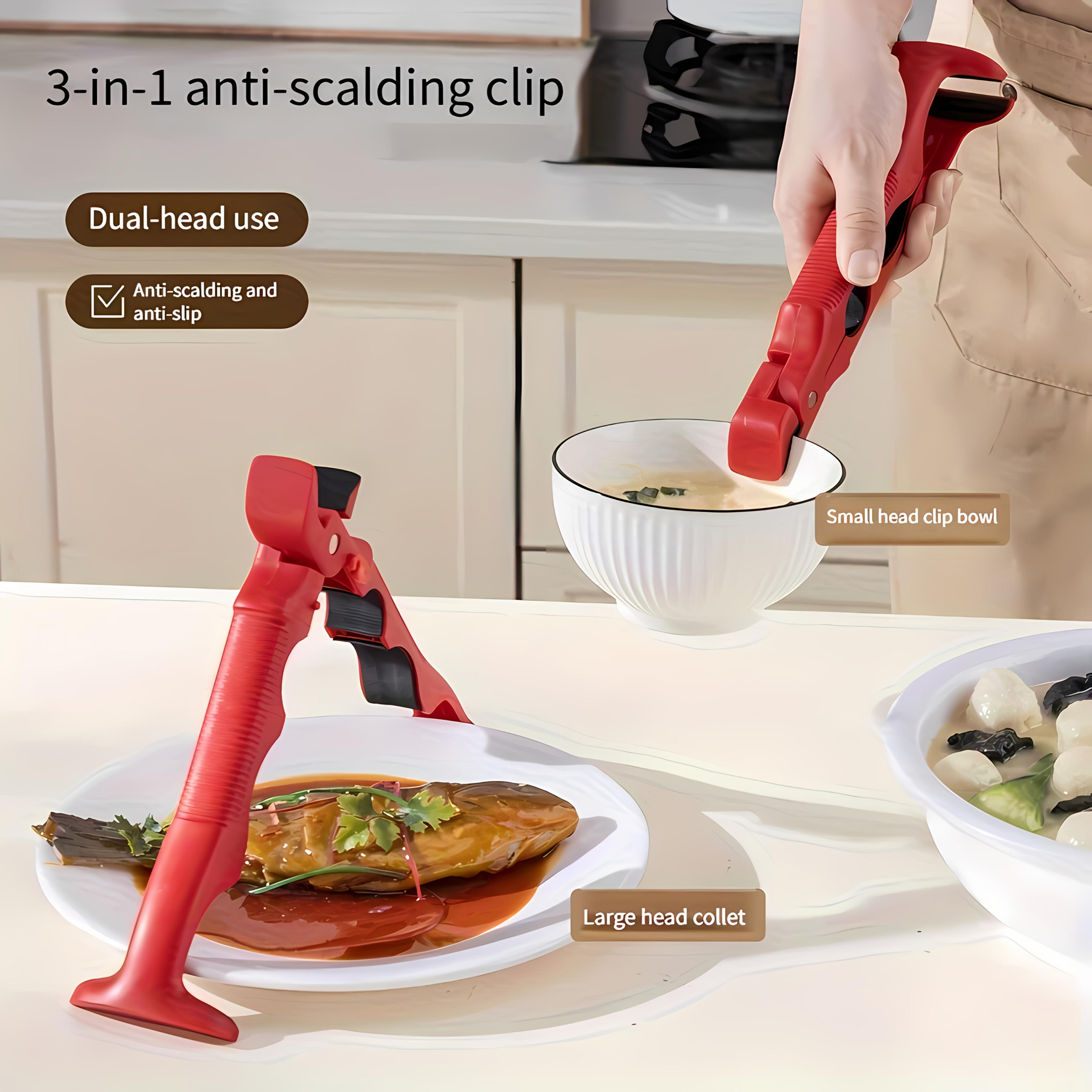 Anti Scalding Clip Non Slip Kitchen Tool Pot Holder For Hot Dishes 1