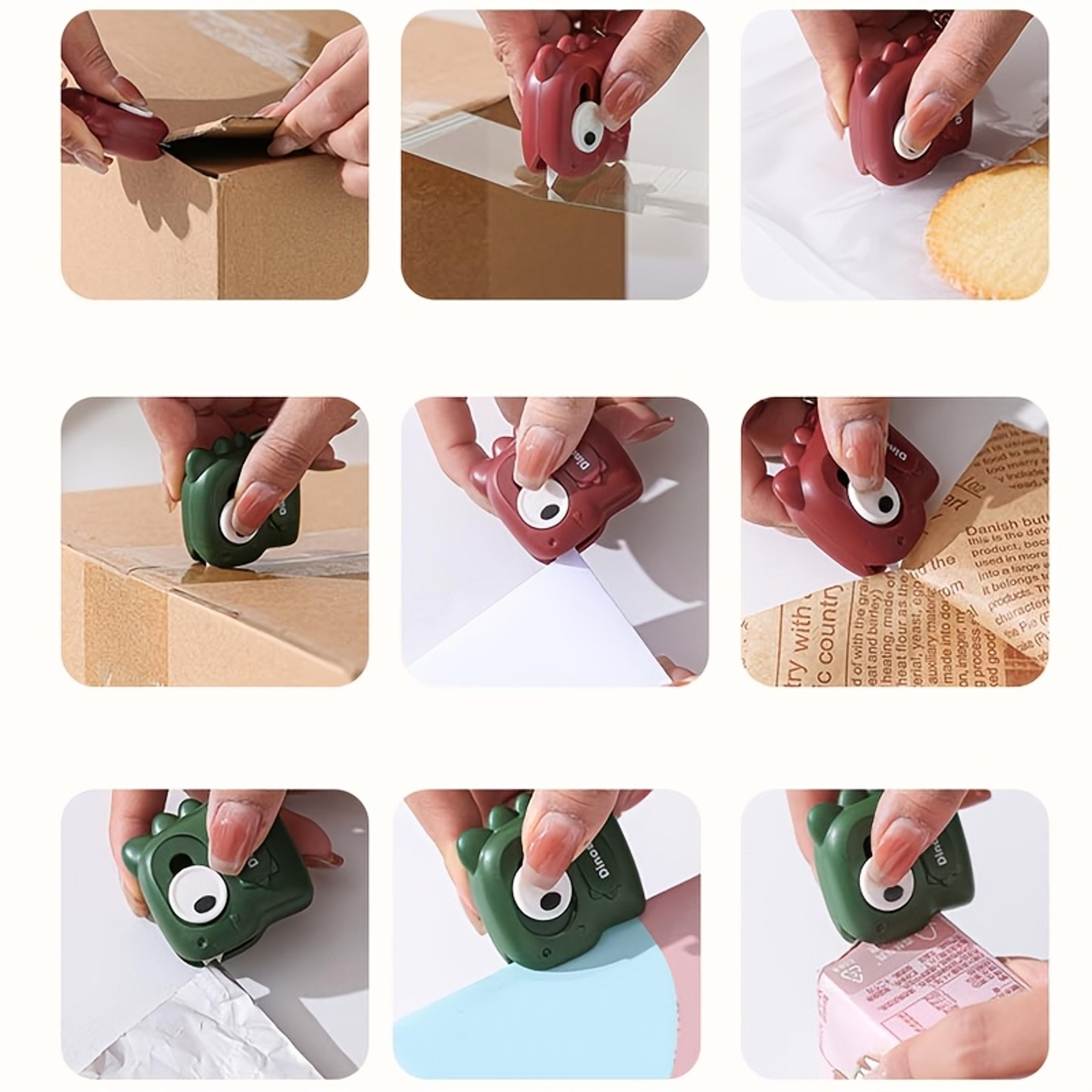Cute Dinosaur Ceramic Box Cutter Portable Package Opener Mini Letter Opener For Office  Home 3