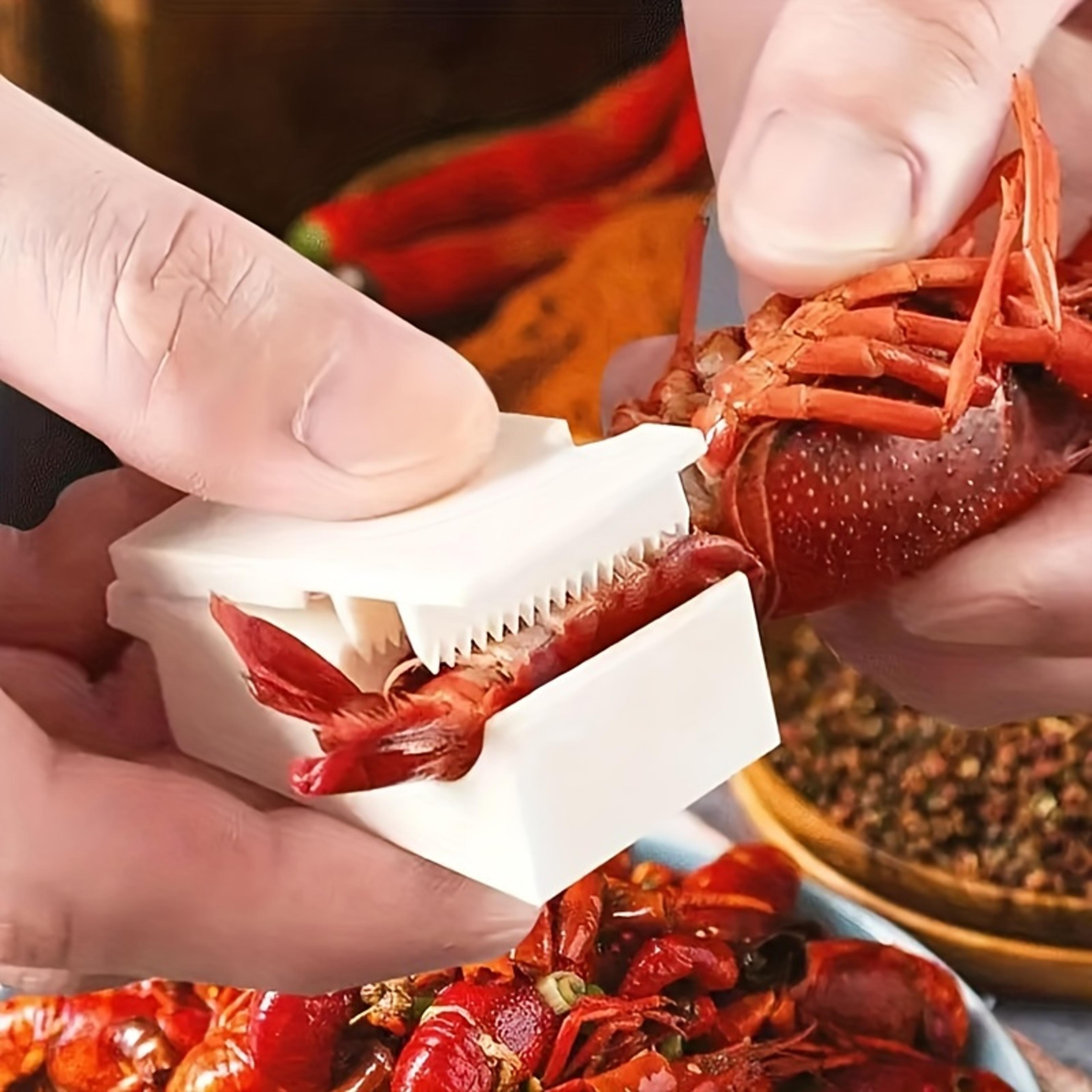 Shrimp Peeler Tool Easy Seafood Shell Remover Kitchen Gadget For Fast Cleaning 1