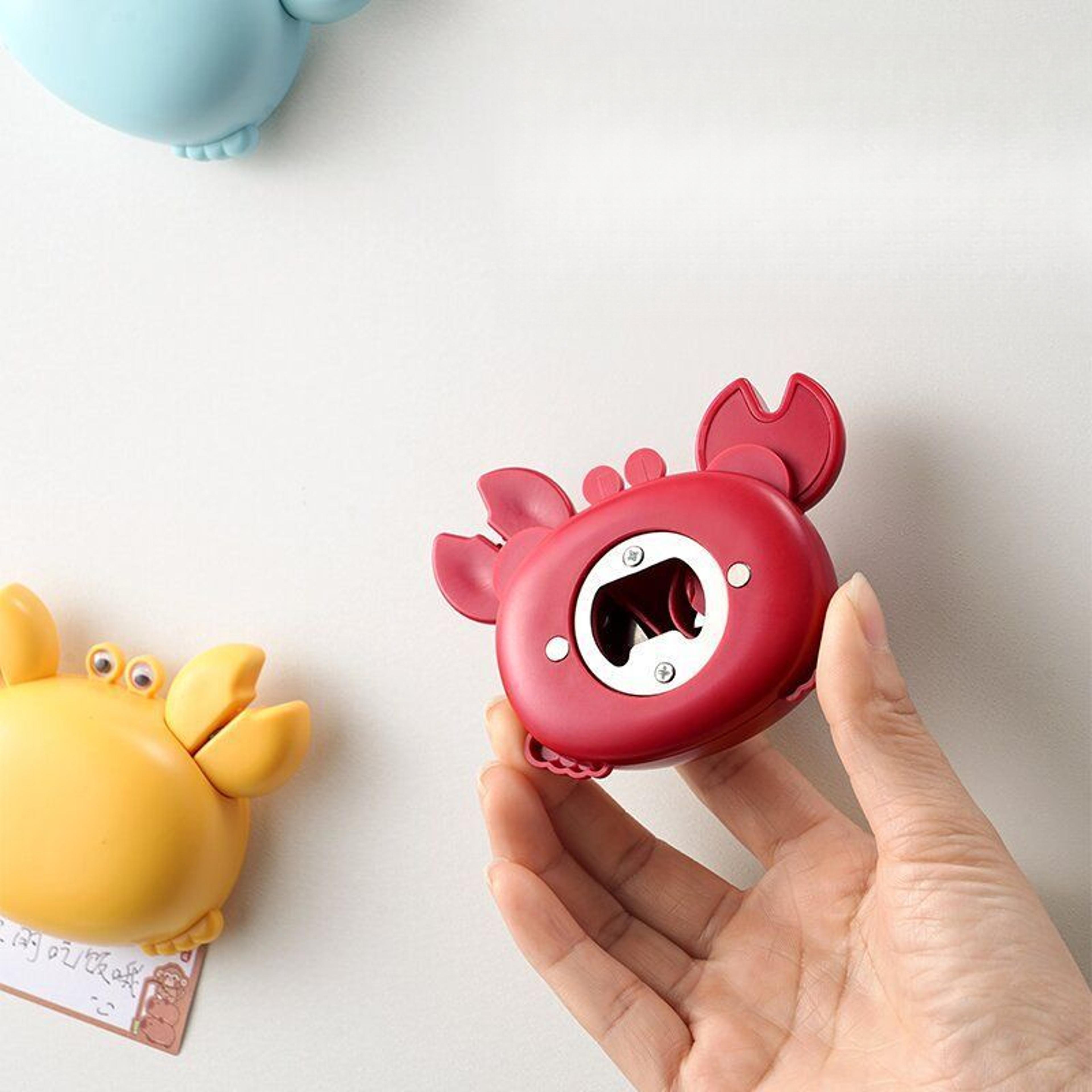Crab Bottle Opener Multifunctional Kitchen Gadget Magnetic Fridge Tool 1