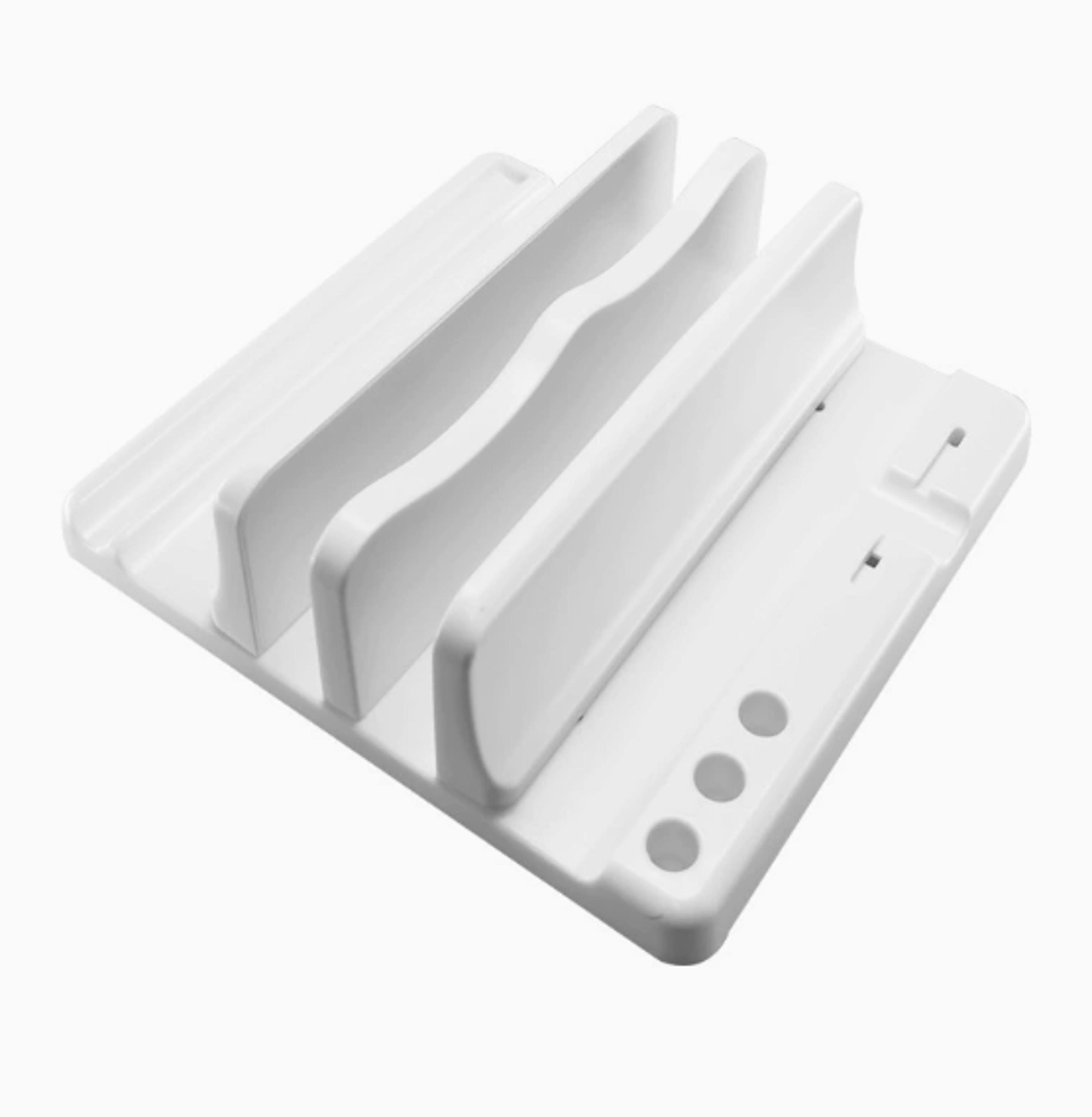 Vertical Laptop Stand With MacBook Holder And Desk Organizer 6