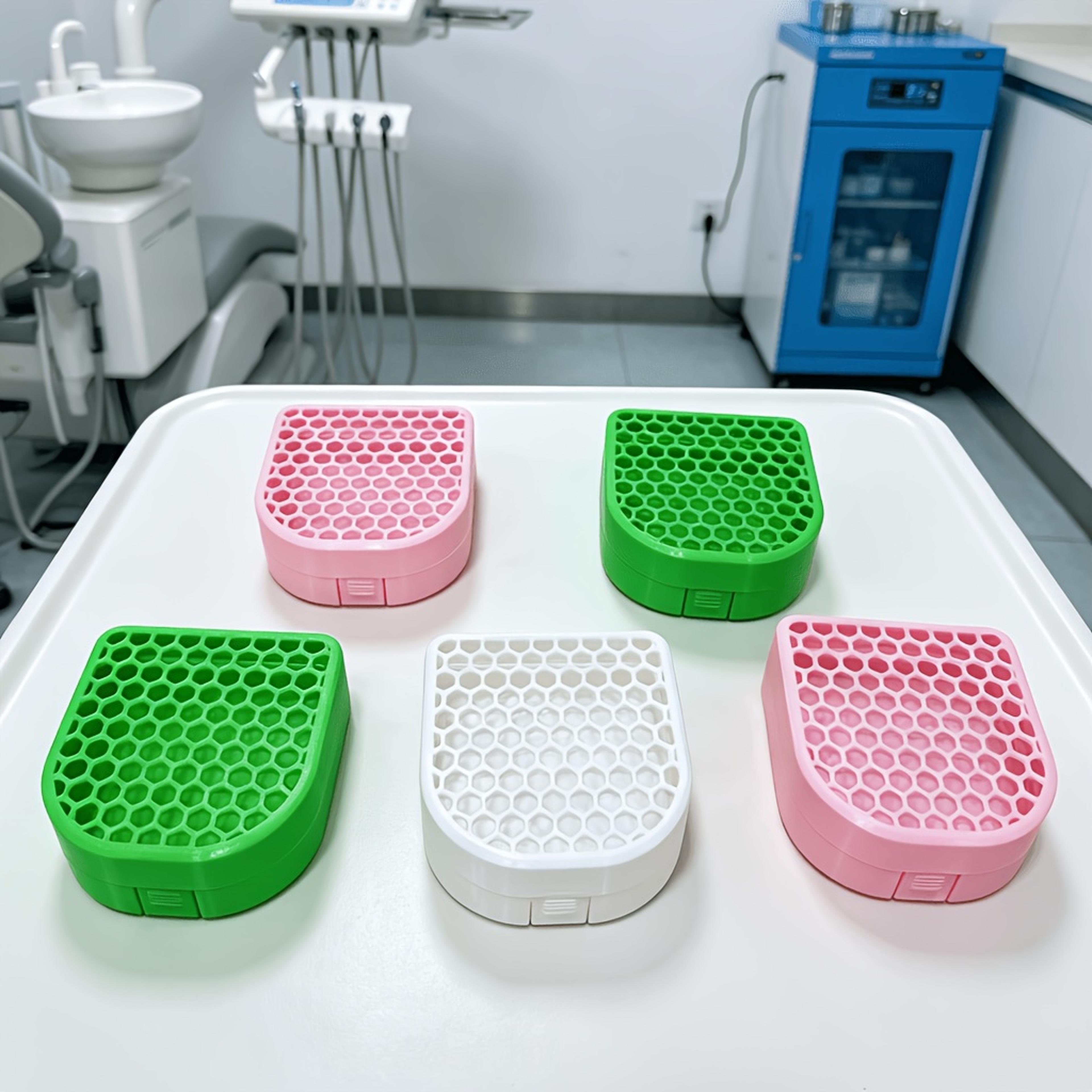 Breathable Mesh Storage Box Retainer Case With Snap Lid For Jewelry And Small Items 5