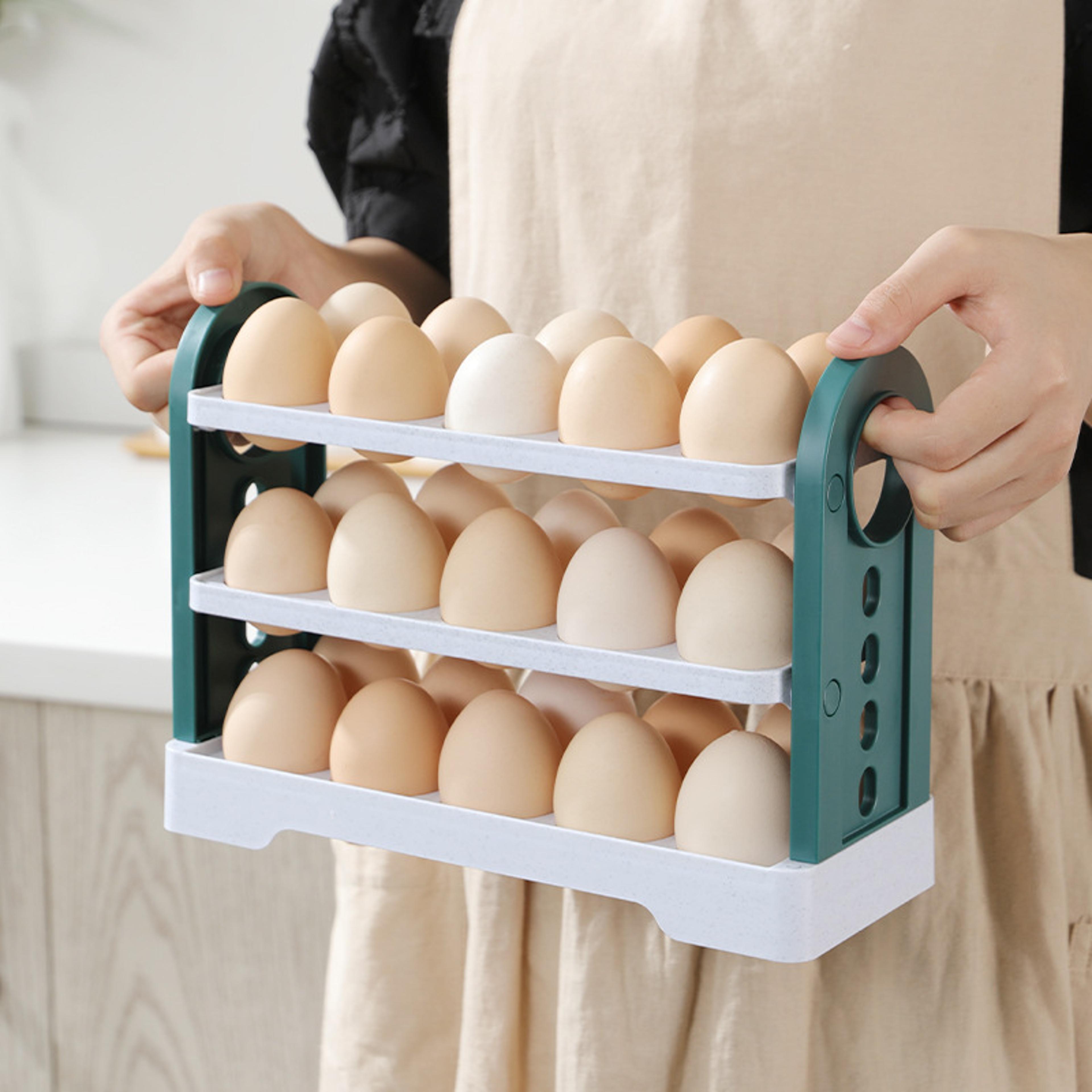 Refrigerator Egg Storage Box Side Door Organizer Tray 1