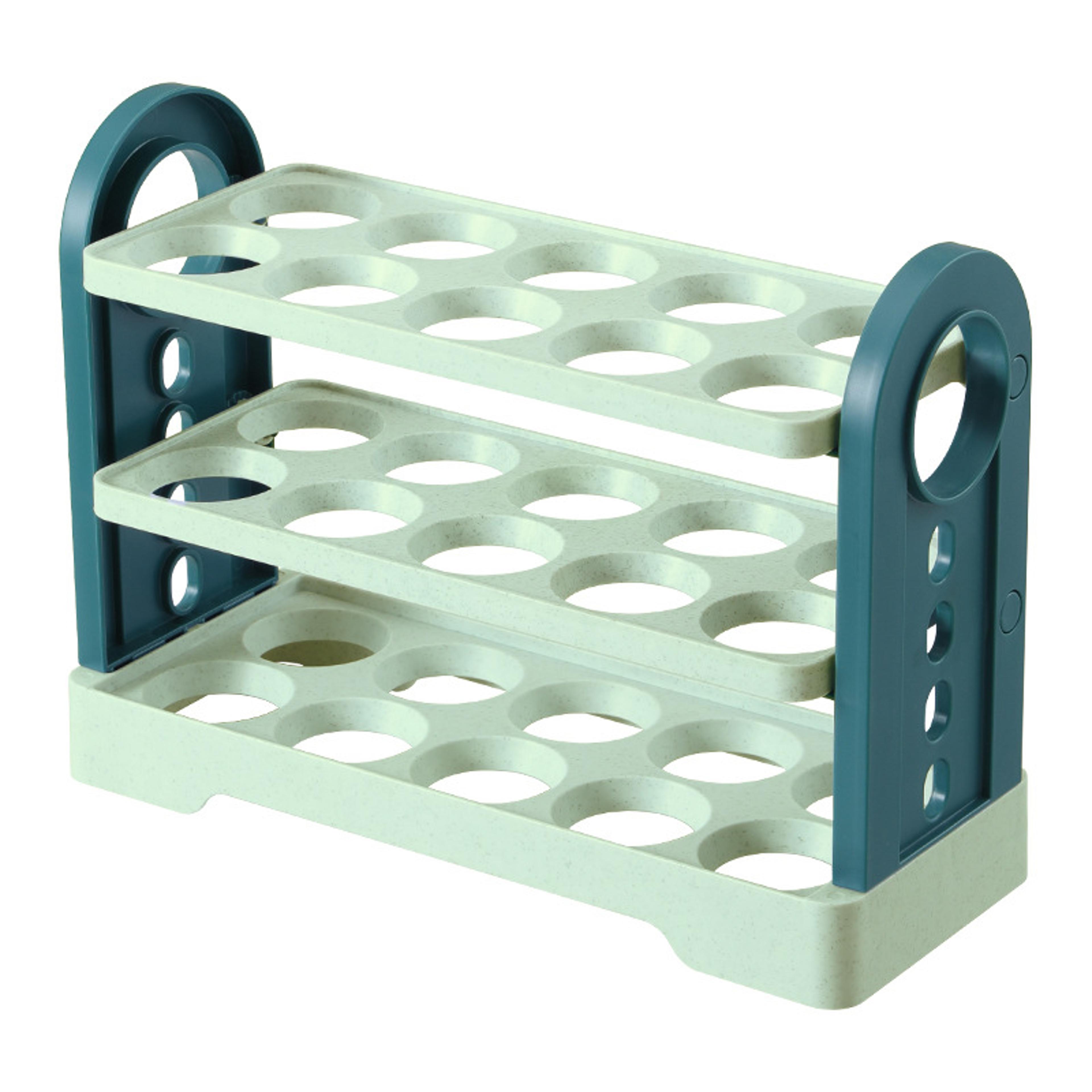 Refrigerator Egg Storage Box Side Door Organizer Tray 7