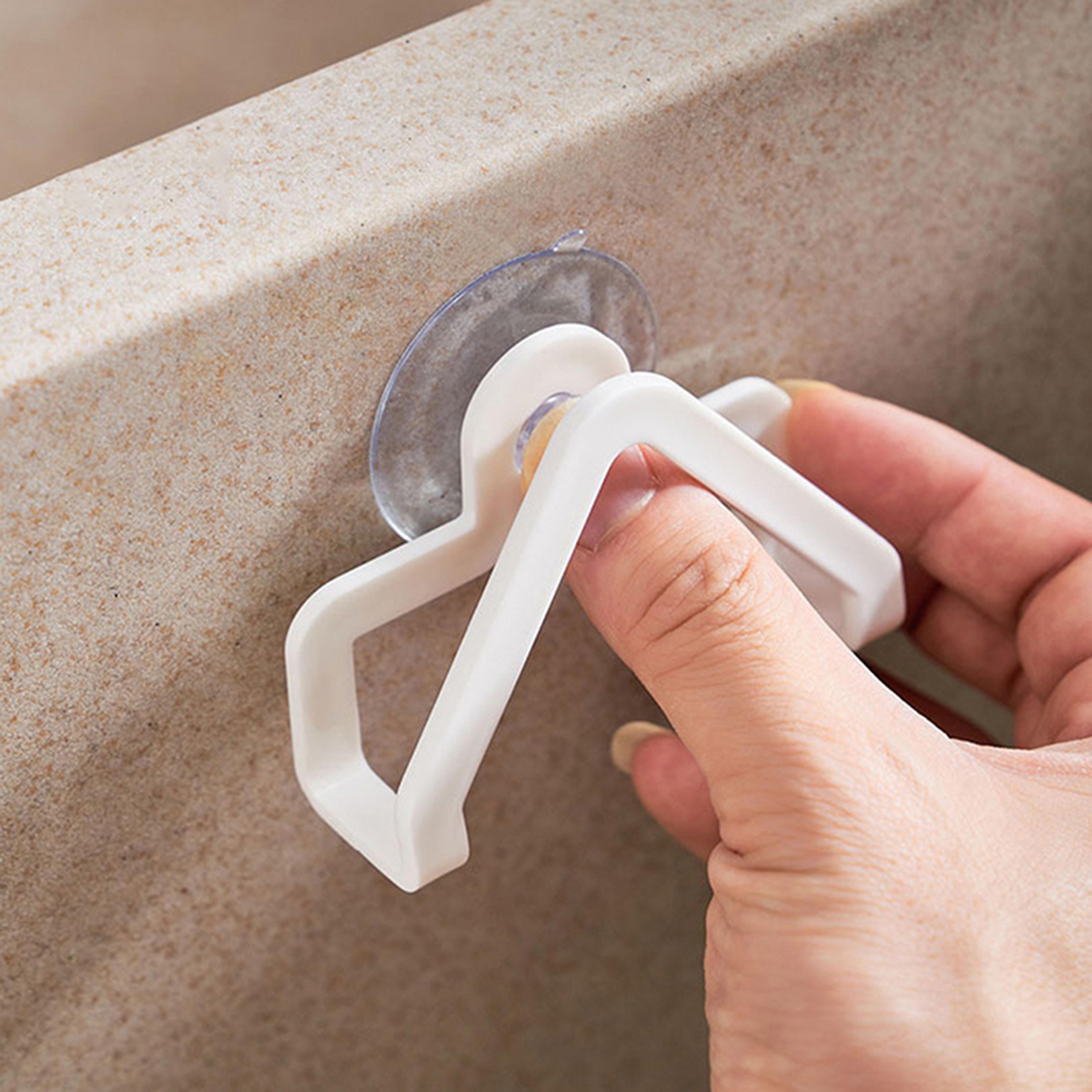 Multifunctional Suction Cup Sink Organizer Kitchen Sponge Holder And Drain Rack 4